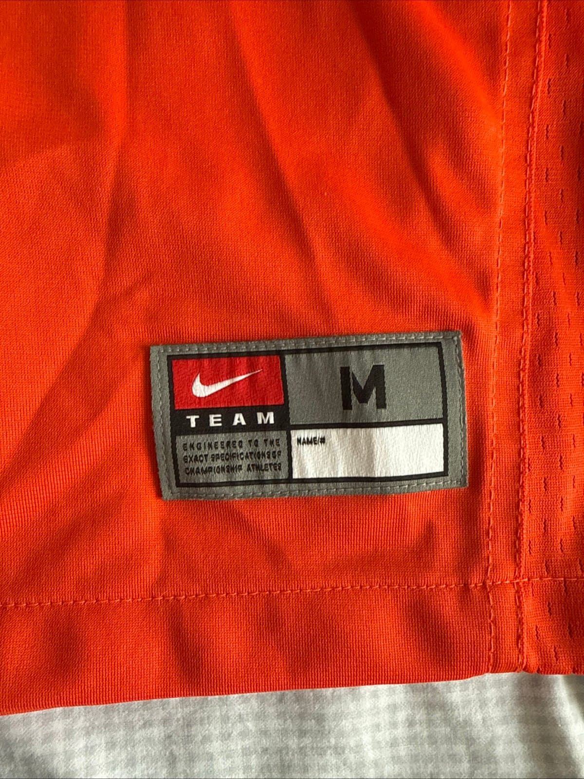 Men’s Nike Oklahoma State Cowboys #1 Team Football Jersey Sz M - Orange - Thumbnail 3