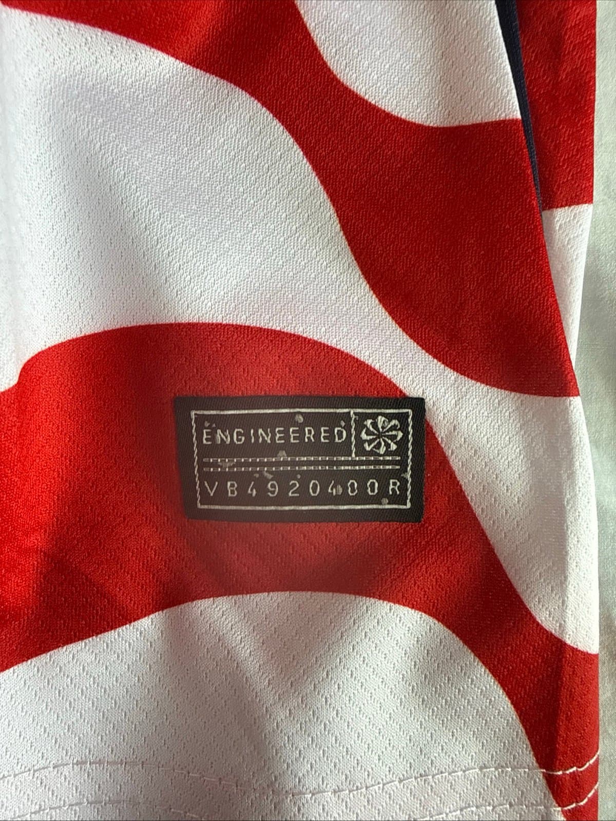 Men's Nike Christian Pulisic #10 2026 USMNT Home Jersey Sz L - Red NWT RARE - Thumbnail 3