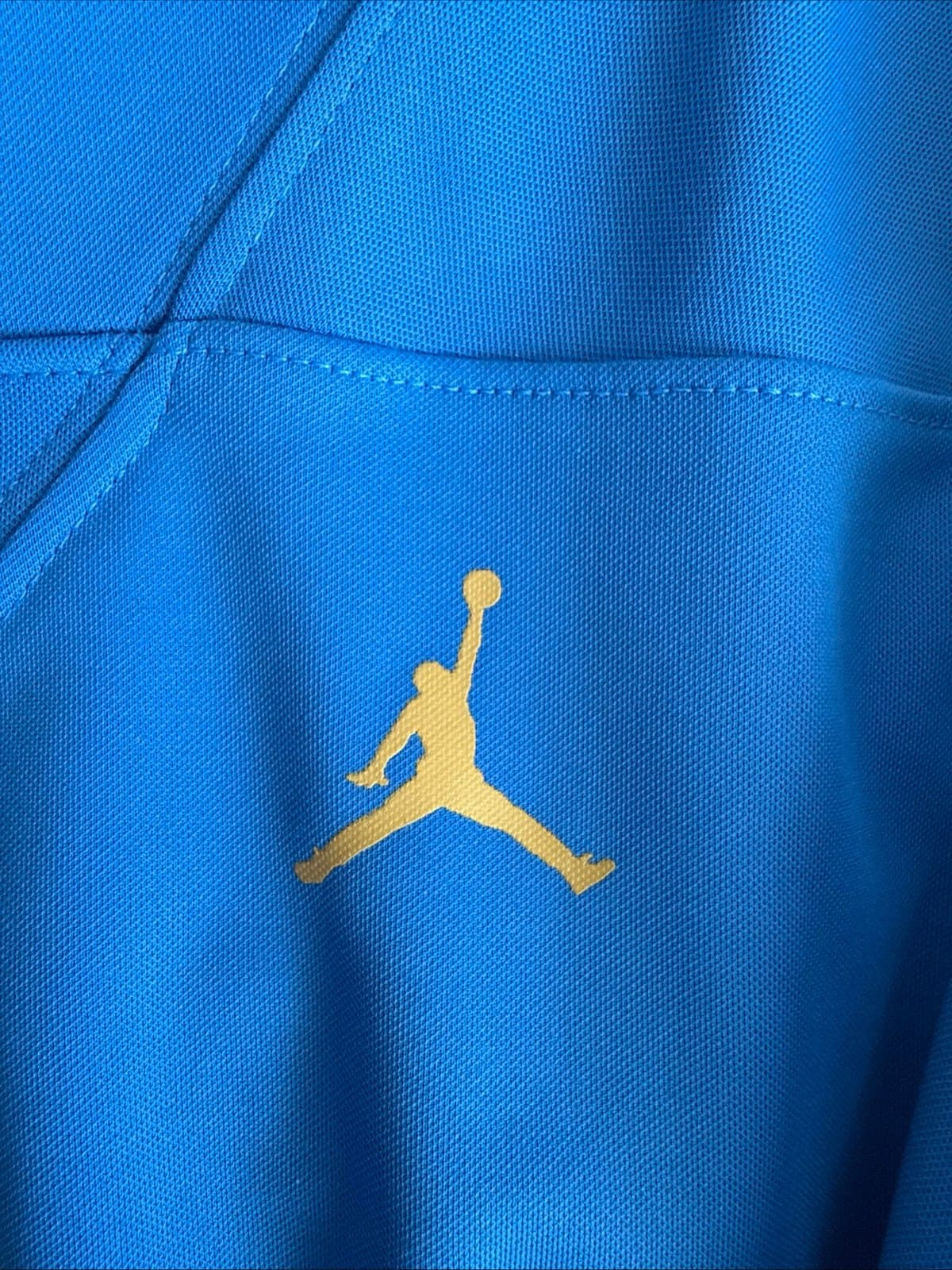 Men’s Jordan UCLA Bruins #1 NCAA Football Dri Fit Jersey Sz XL - Blue NWOT - Thumbnail 5