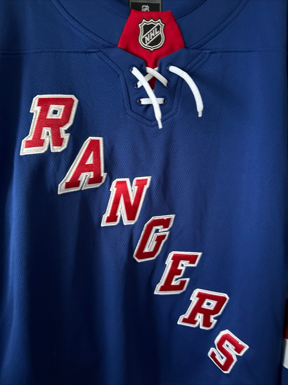 Men’s Fanatics Brady Skjei #76 New York Rangers Premier Jersey Sz XL - Blue NWT - Thumbnail 2