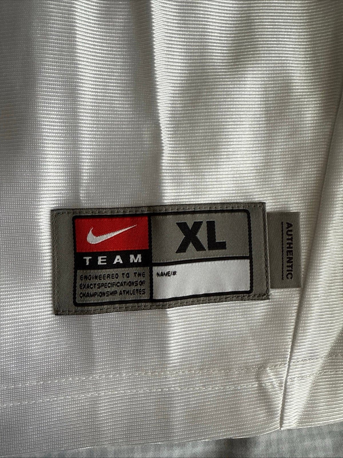 Men’s Nike Missouri Tigers #24 Mizzou Football Jersey Sz XL - White NWT - Thumbnail 3