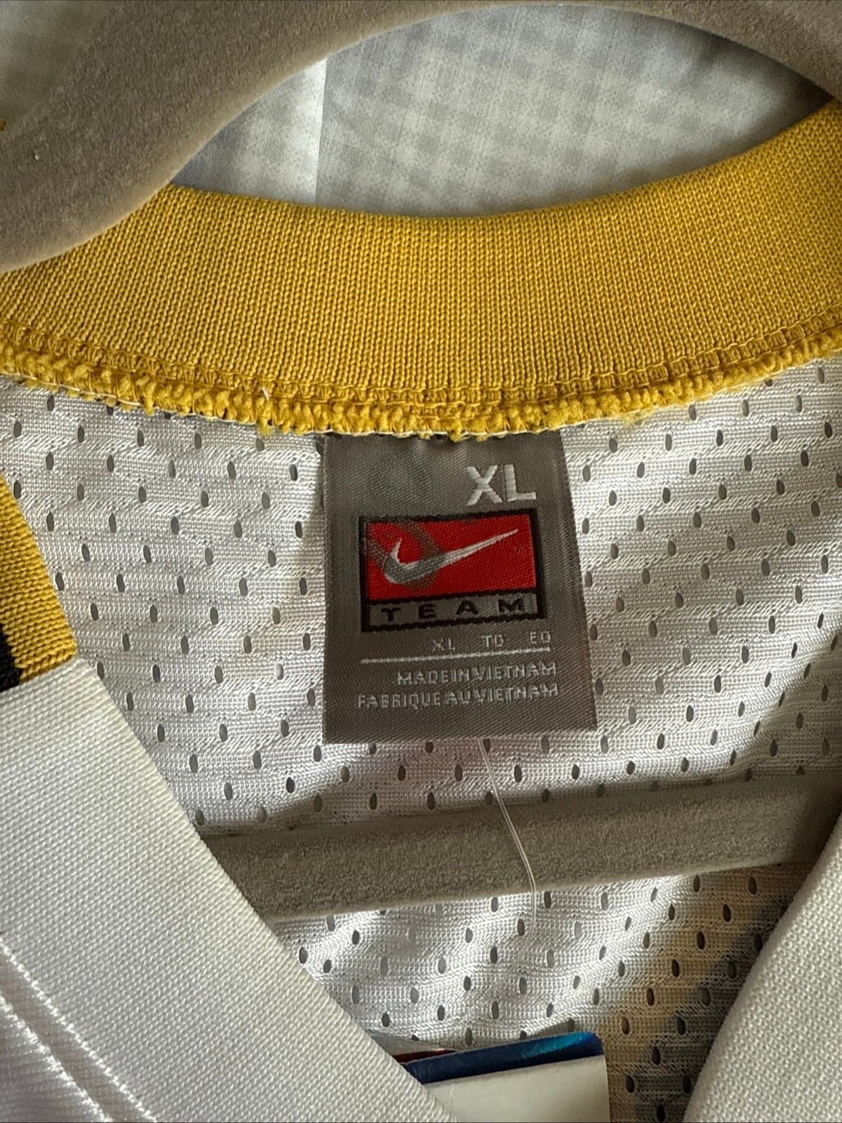 Men’s Nike Missouri Tigers #24 Mizzou Football Jersey Sz XL - White NWT - Thumbnail 4