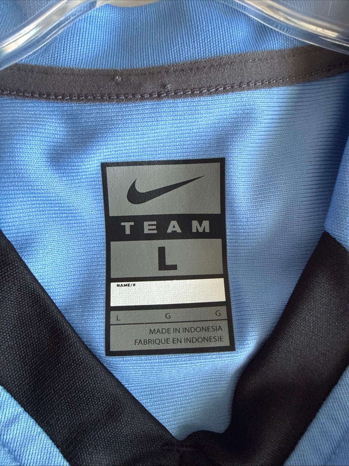 Men’s Vintage Nike North Carolina UNC Tar Heels #8 NCAA Jersey Sz L - Blue - Thumbnail 4