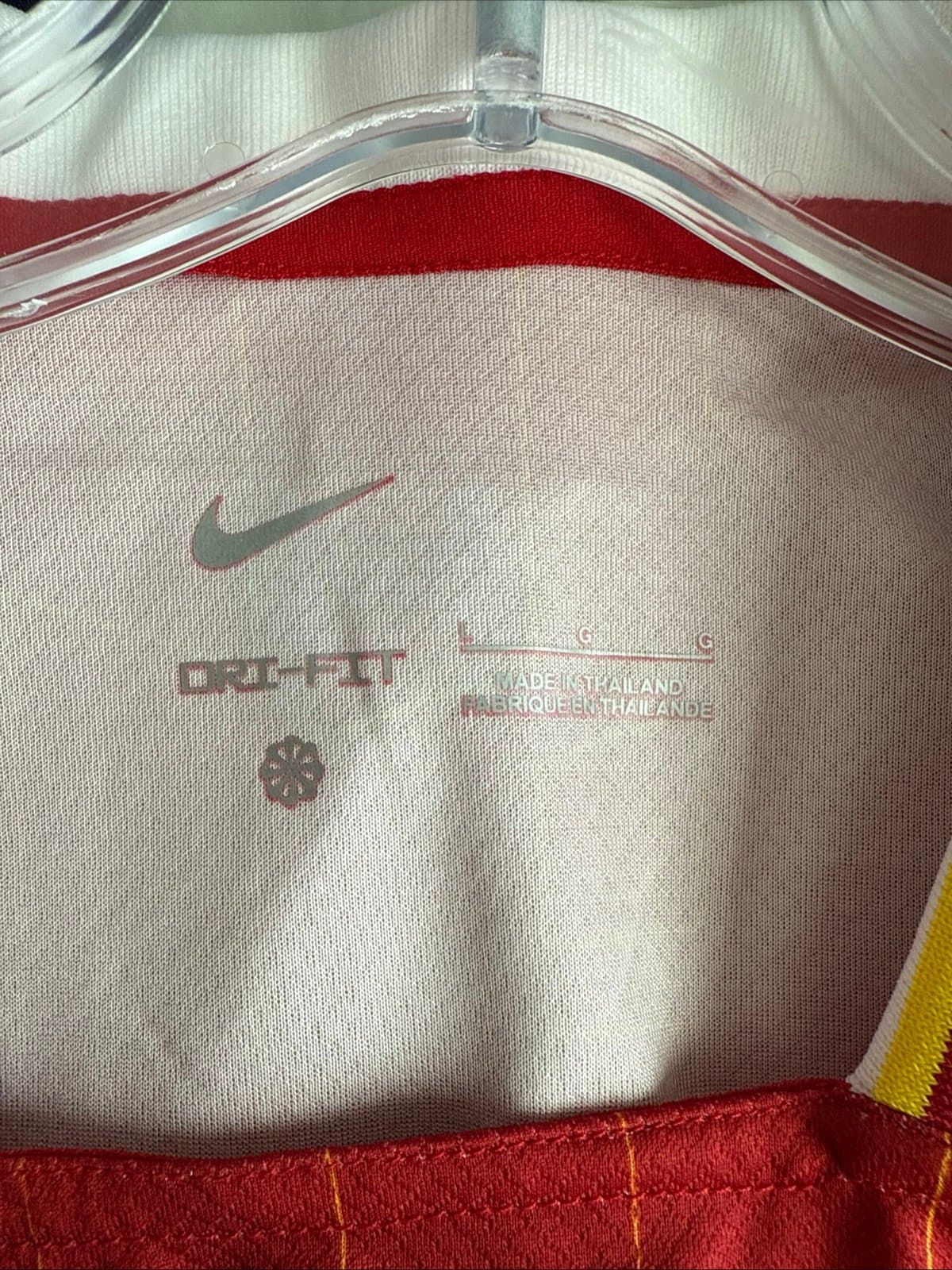 Nike Liverpool 2024/25 Home Soccer Jersey Authentic Version Sz Large NWT - Thumbnail 4