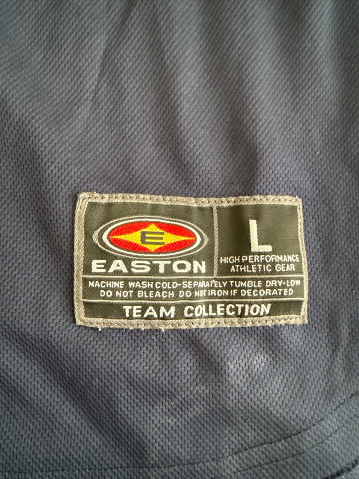 Men’s Easton Vintage Notre Dame Fighting Irish #37 Blue Baseball Jersey Sz L - Thumbnail 3