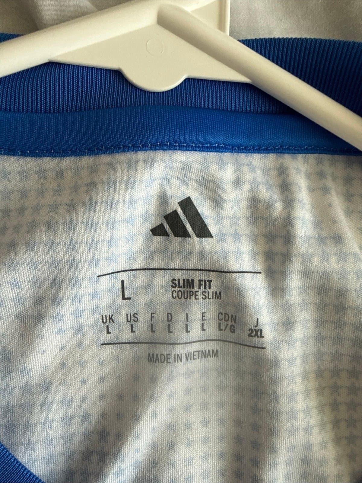 Men’s adidas Team USA 2026 World Cup Soccer Jersey Sz L - Blue NWT RARE - Thumbnail 4