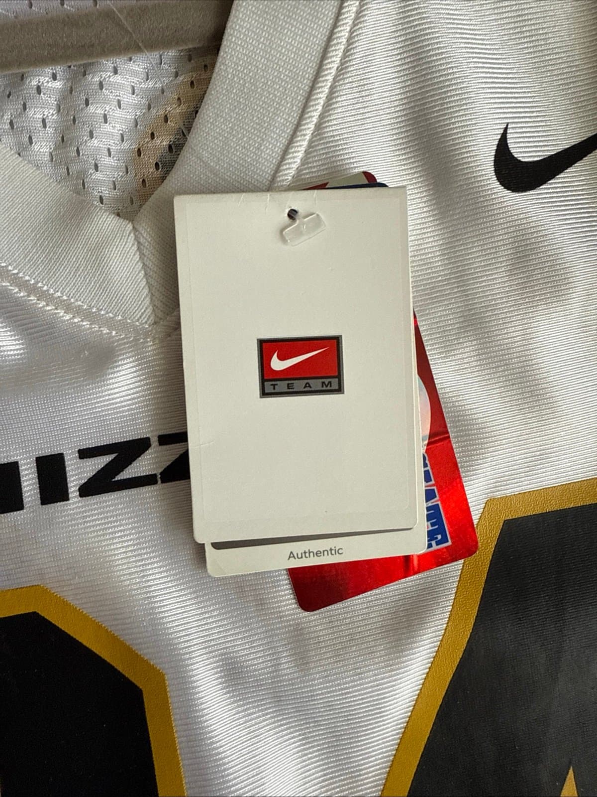 Men’s Nike Missouri Tigers #24 Mizzou Football Jersey Sz XL - White NWT - Thumbnail 5