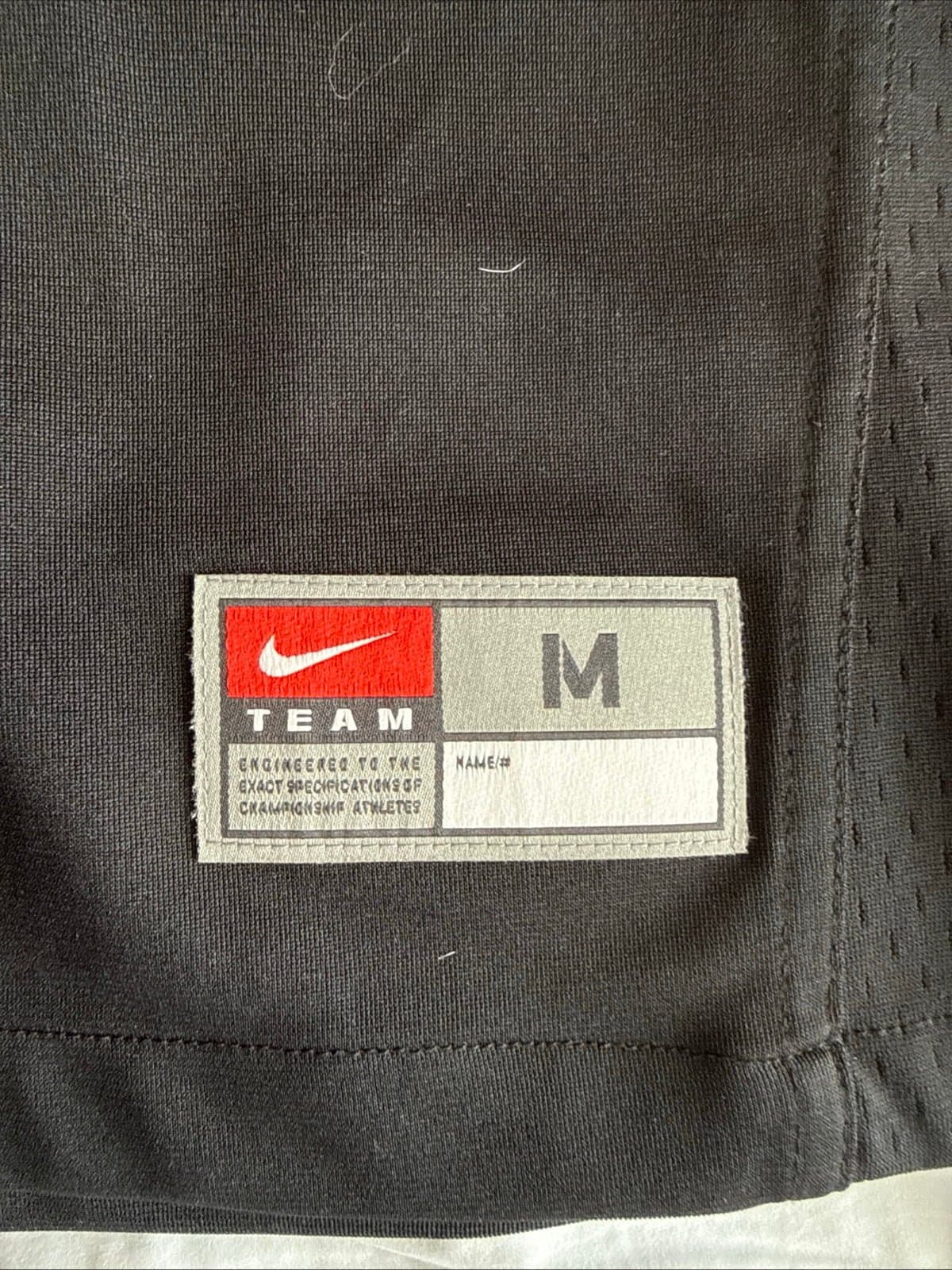 Men’s Nike University Of Houston Cougars #10 Football Jersey Sz M - Black RARE - Thumbnail 3