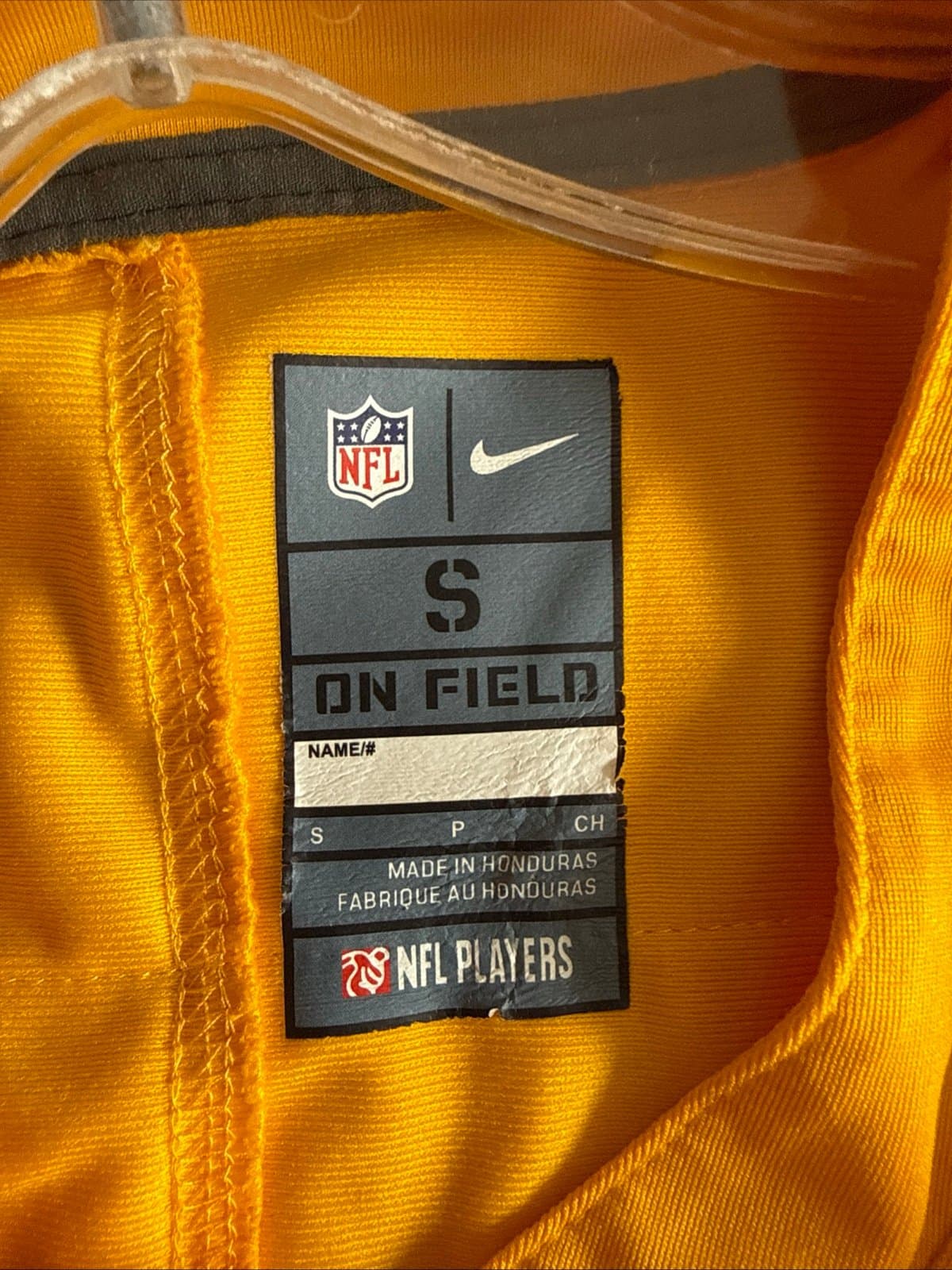 Men’s Nike Eddie Goldman #97 Washington Redskins Alternate Jersey Sz S - Yellow - Thumbnail 4