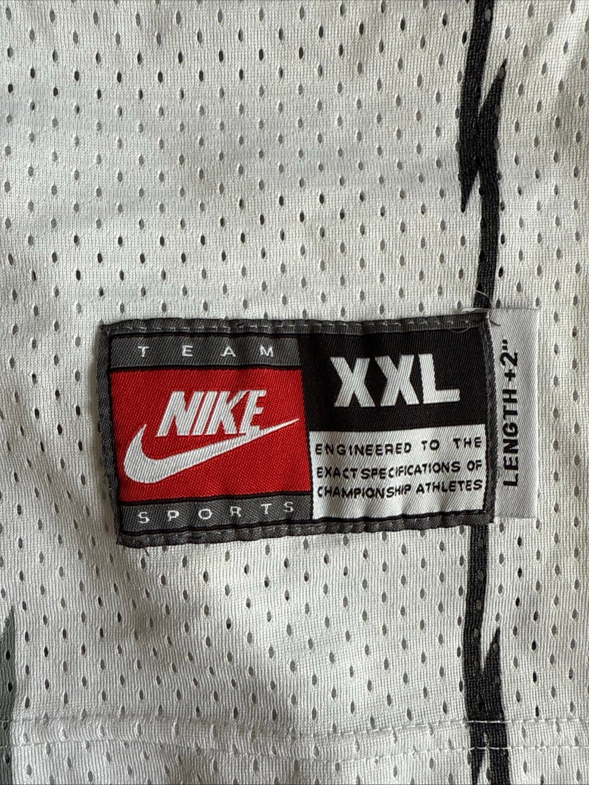 Men’s Vintage Authentic Toronto Raptors Vince Carter #15 Jersey Sz 54 - White - Thumbnail 3