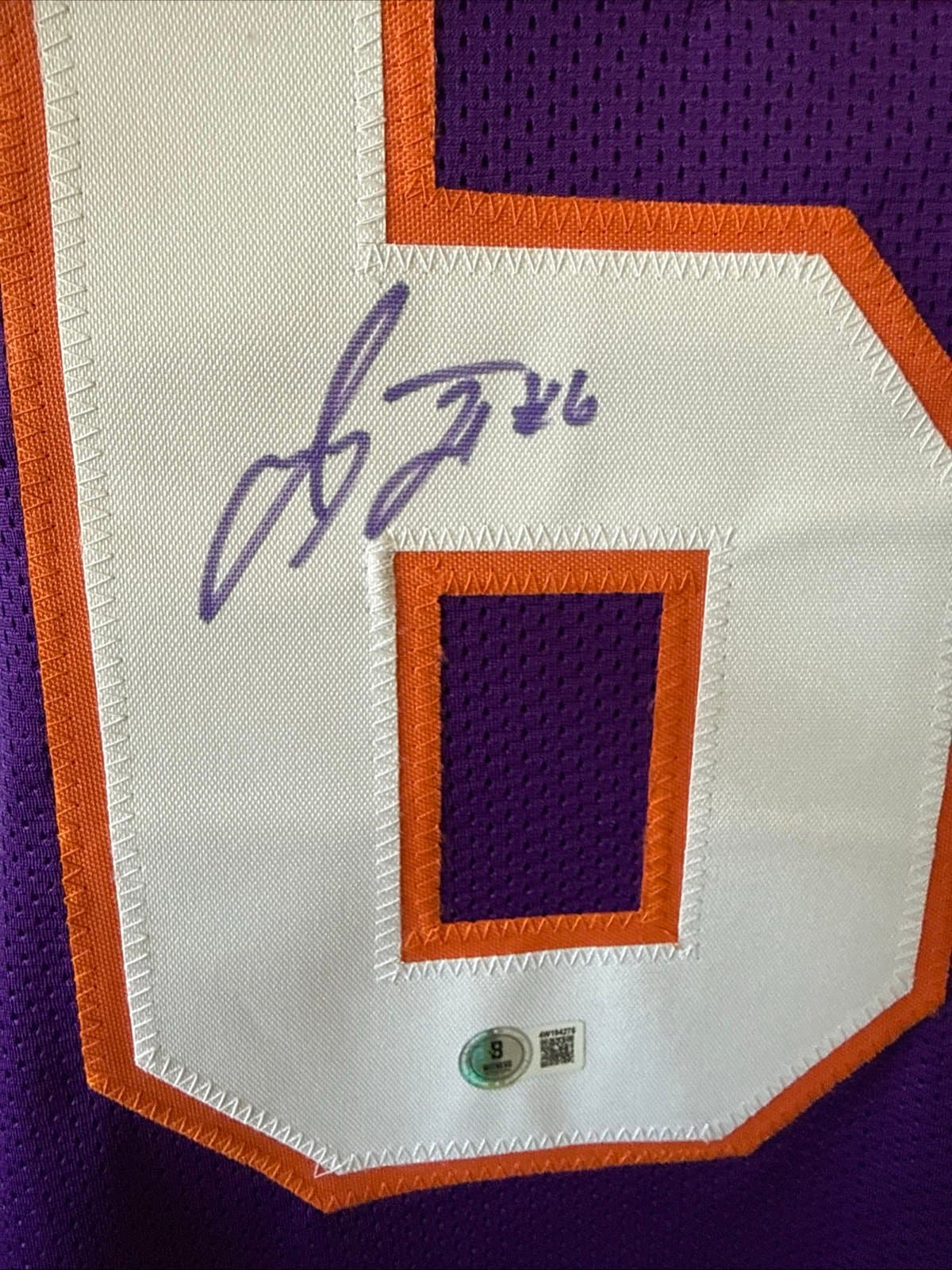 Jacoby Ford Clemson Tigers Autographed Signed Custom Jersey Beckett COA Size XL - Thumbnail 3