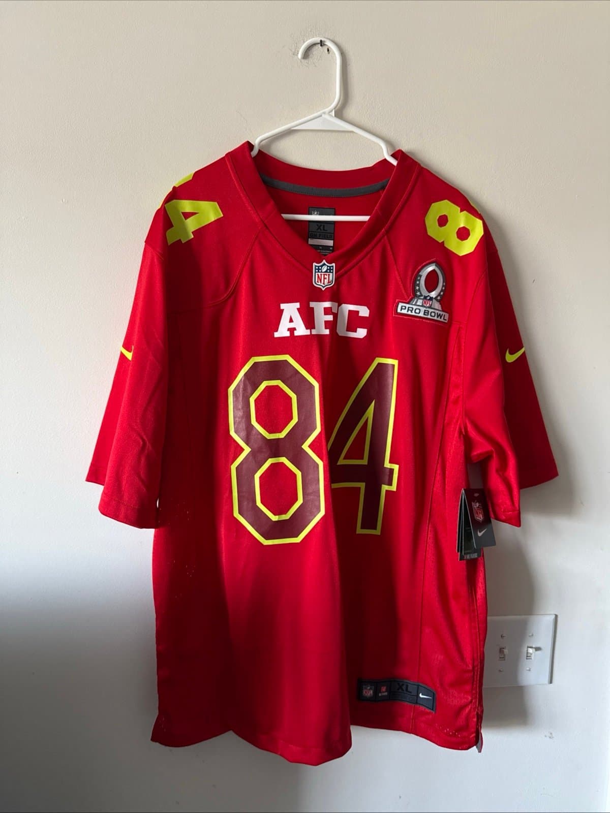 Men’s Nike Antonio Brown #84 Steelers 2017 Pro Bowl AFC Jersey Sz XL - NWT RARE - Image 1