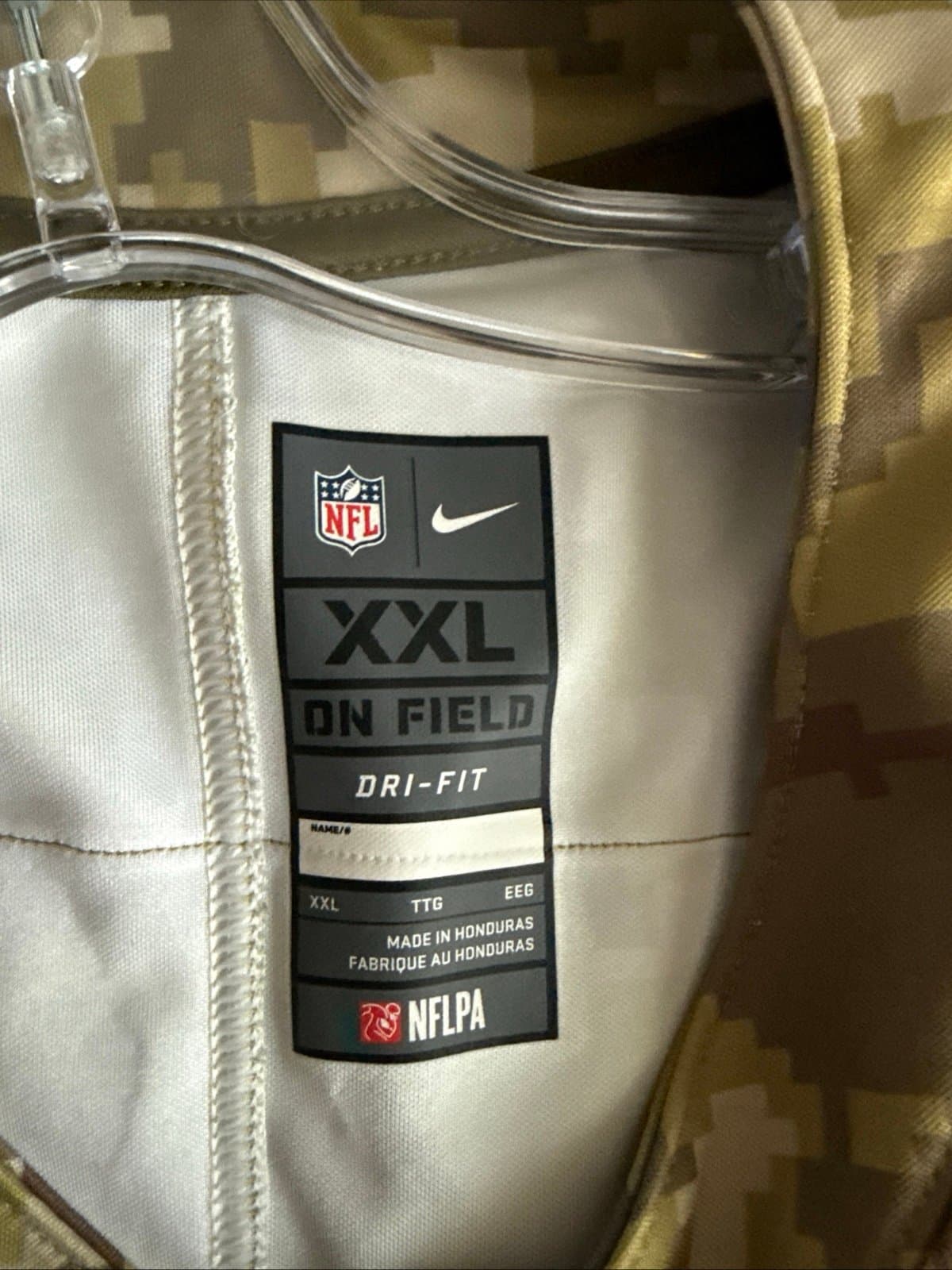 Men's Nike Carson Wentz #11 Philadelphia Eagles Salute To Service Jersey Sz 2XL - Thumbnail 4