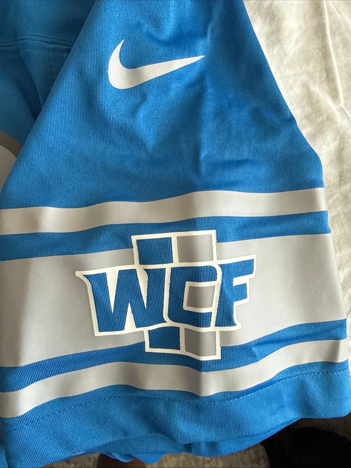 Men’s Nike Penei Sewell #68 Detroit Lions WCF Game Jersey Sz XL - Blue NWOT - Thumbnail 6