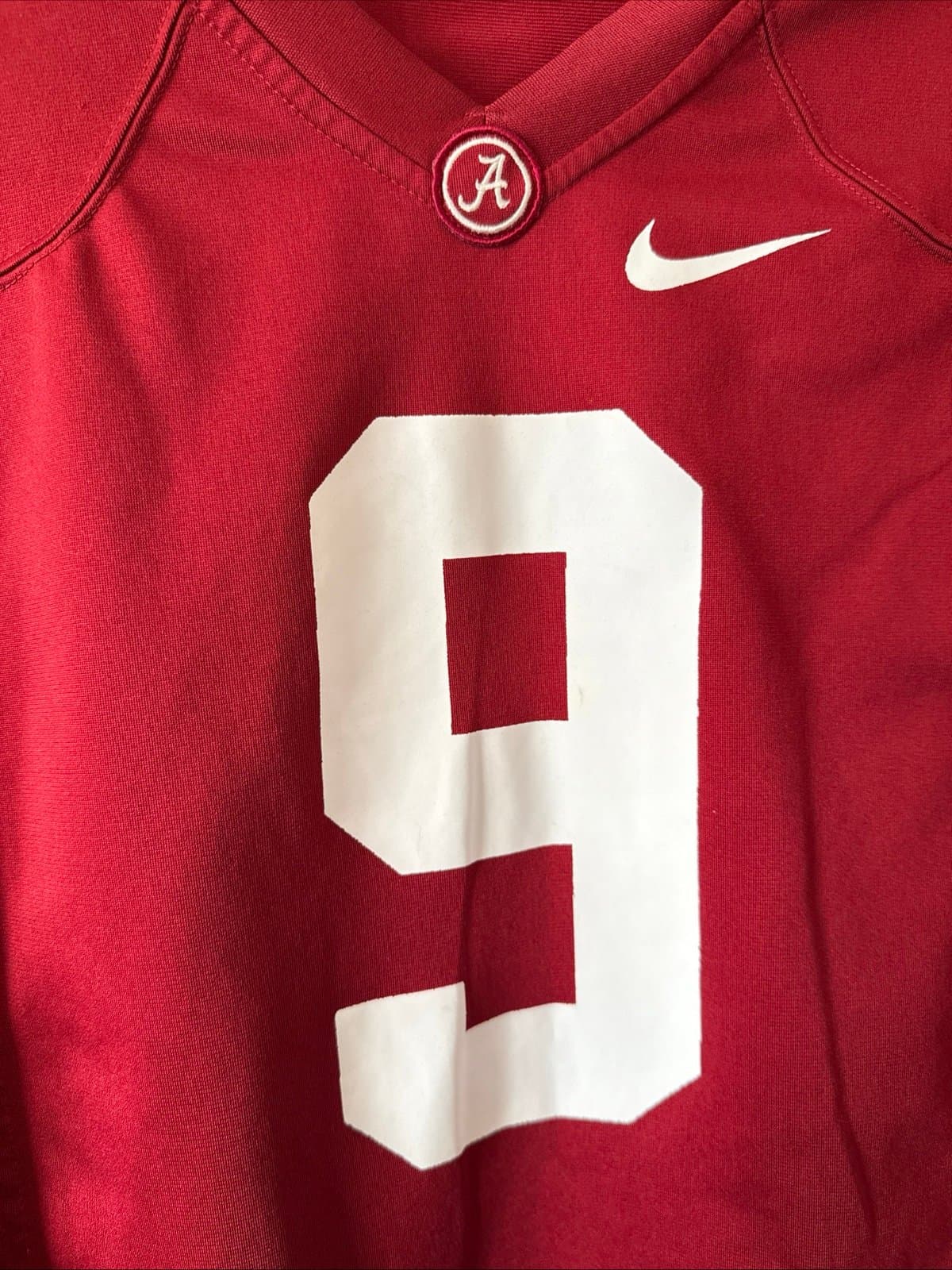 Men’s Nike Amari Cooper #9 Alabama Crimson Tide Jersey NCAA Size M - Maroon - Thumbnail 2