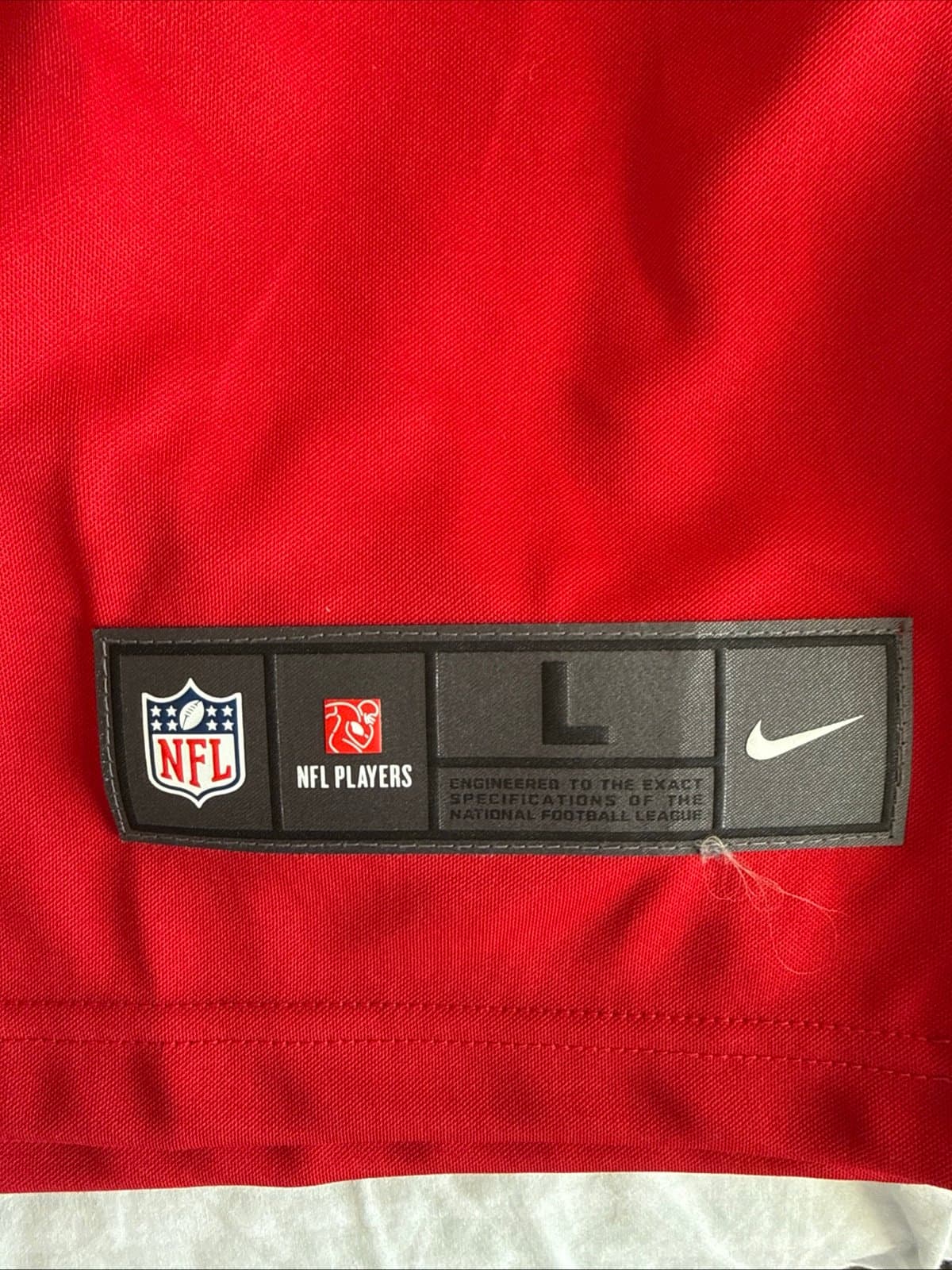 Men’s Nike XL Devin White #45 Tampa Bay Buccaneers Vapor Lmtd Jersey Sz L - Red - Thumbnail 3