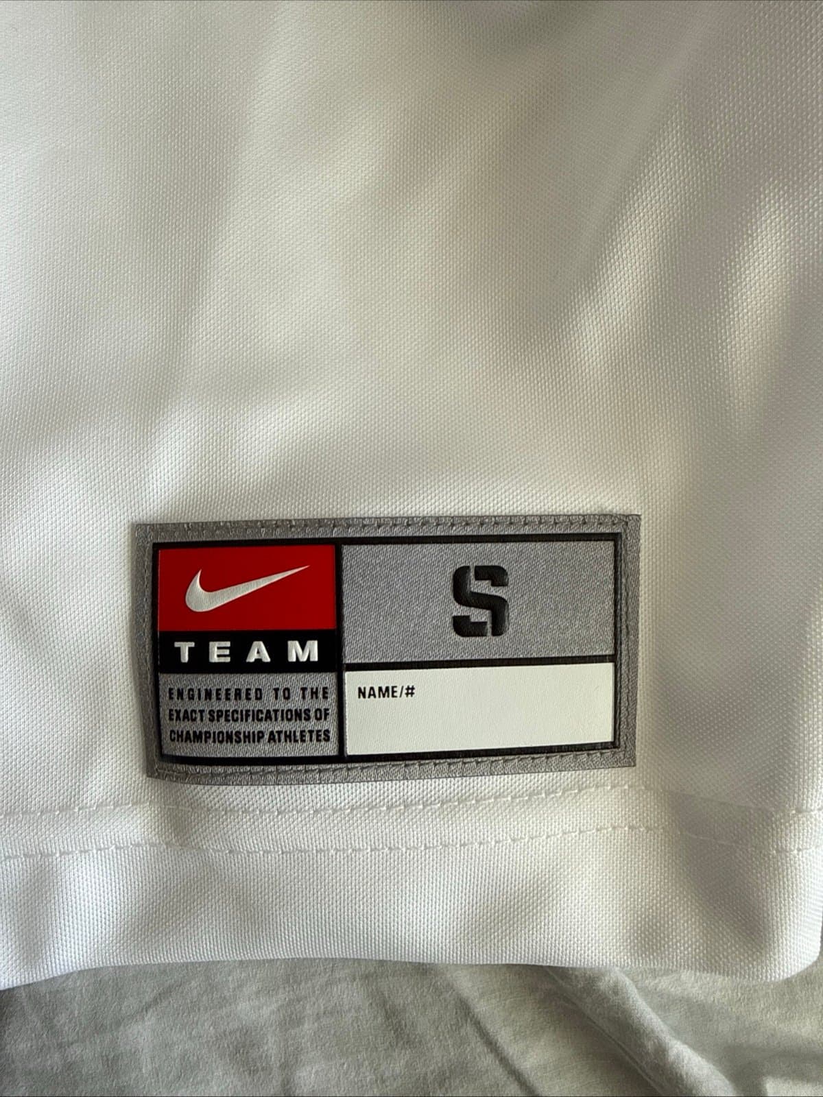 Men's Nike Texas Longhorns #50 Alternate Limited NCAA Jersey Sz S - White NWT - Thumbnail 3