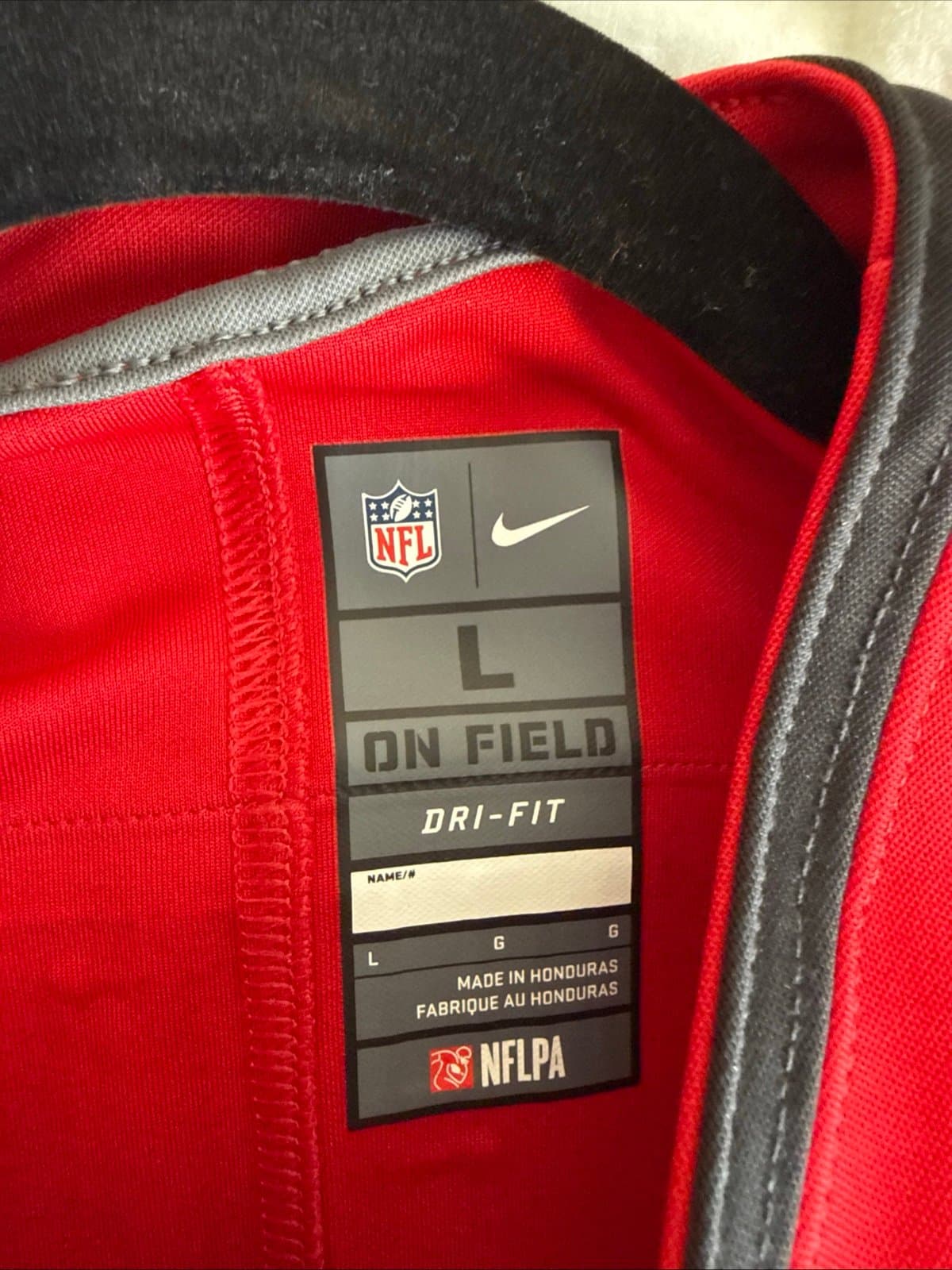 Men’s Nike XL Devin White #45 Tampa Bay Buccaneers Vapor Lmtd Jersey Sz L - Red - Thumbnail 4