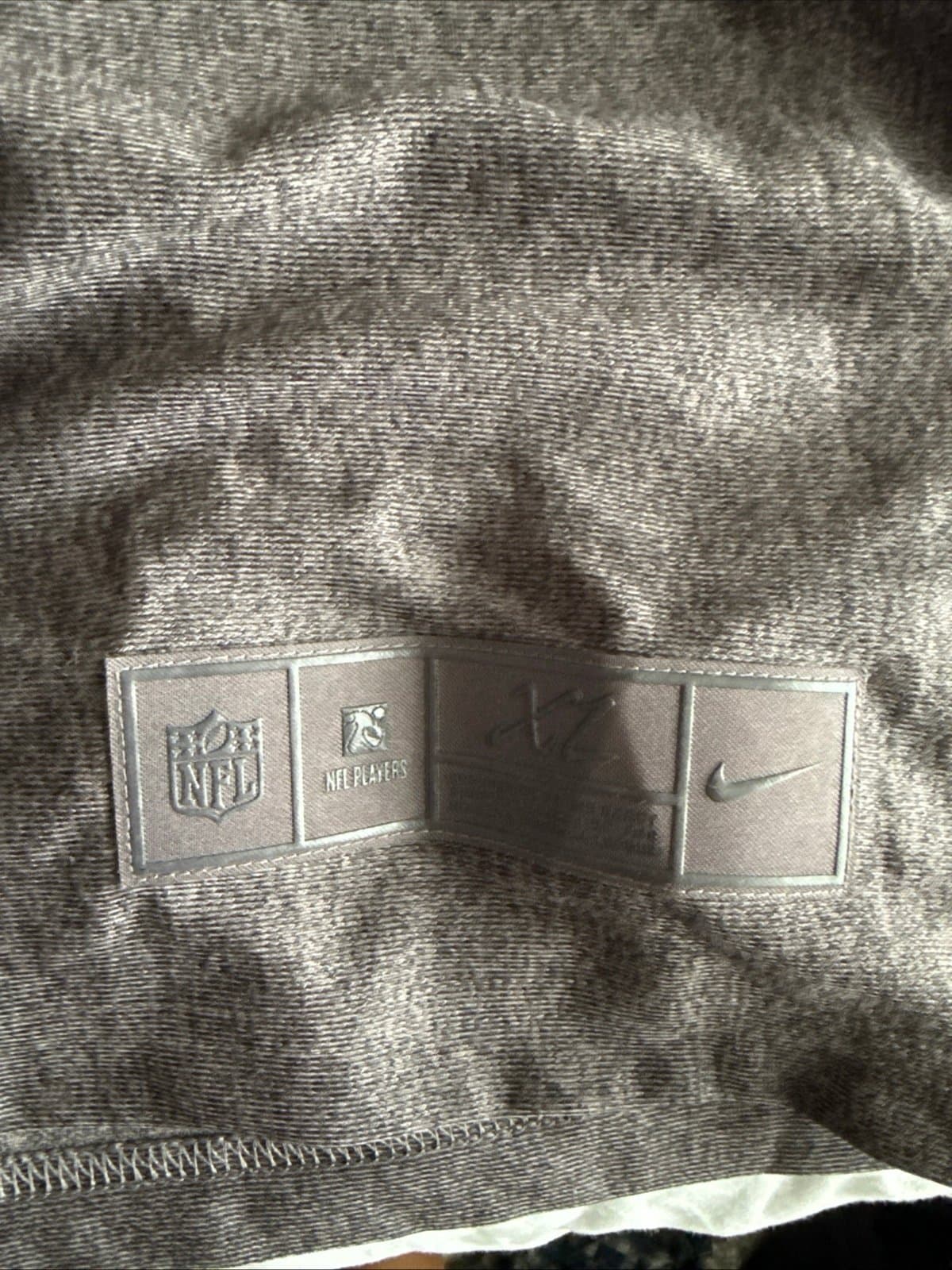 Men’s Nike NFL Super Bowl 53 LIII Limited Edition Knit Jersey Sz XL - Gray RARE - Thumbnail 3