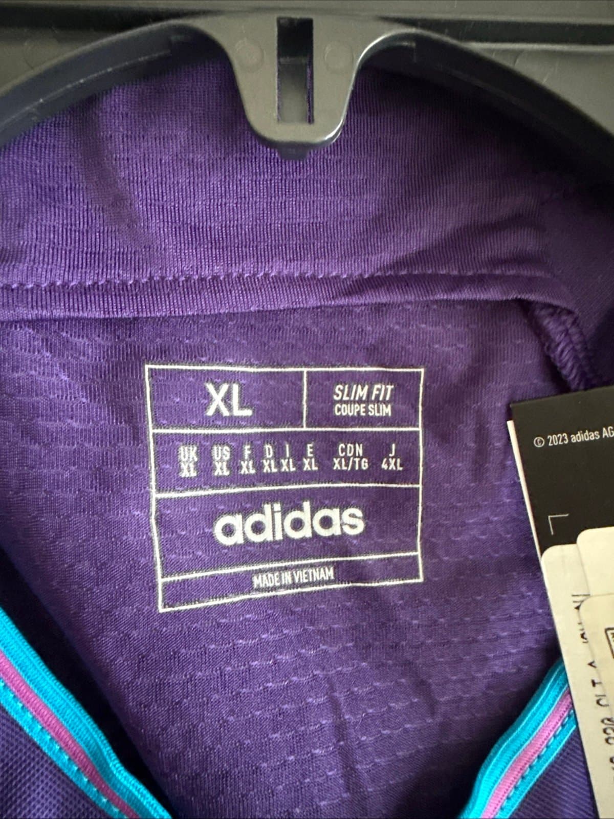 Men’s Adidas Enzo Copetti #9 Charlotte FC Jersey Authentic 23/24 Sz XL - NWT - Thumbnail 4