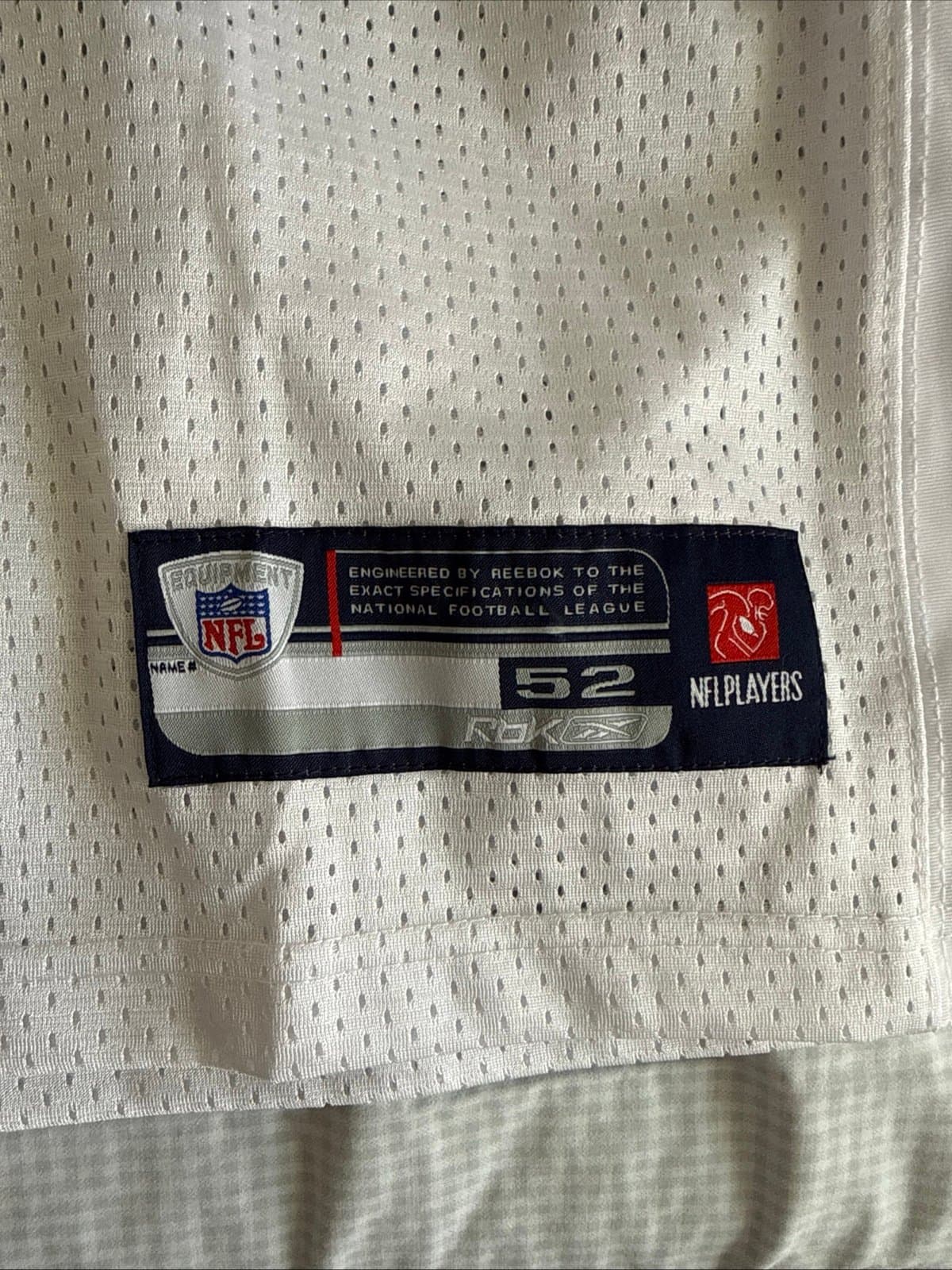 Men’s Reebok Kevin Kolb #4 Philadelphia Eagles Jersey Stitched Sz 52 - White - Thumbnail 3