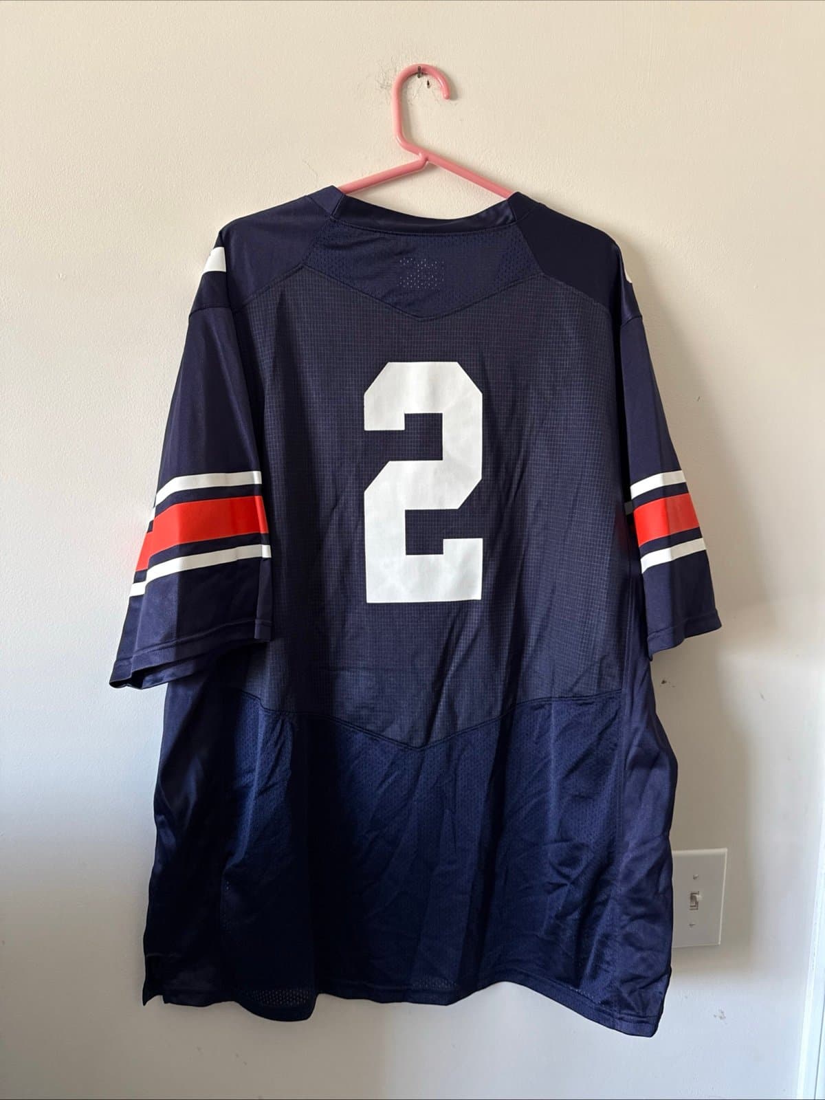Men’s Under Armour Auburn Tigers #2 Football NCAA Jersey Sz 2XL - Blue RARE - Thumbnail 6