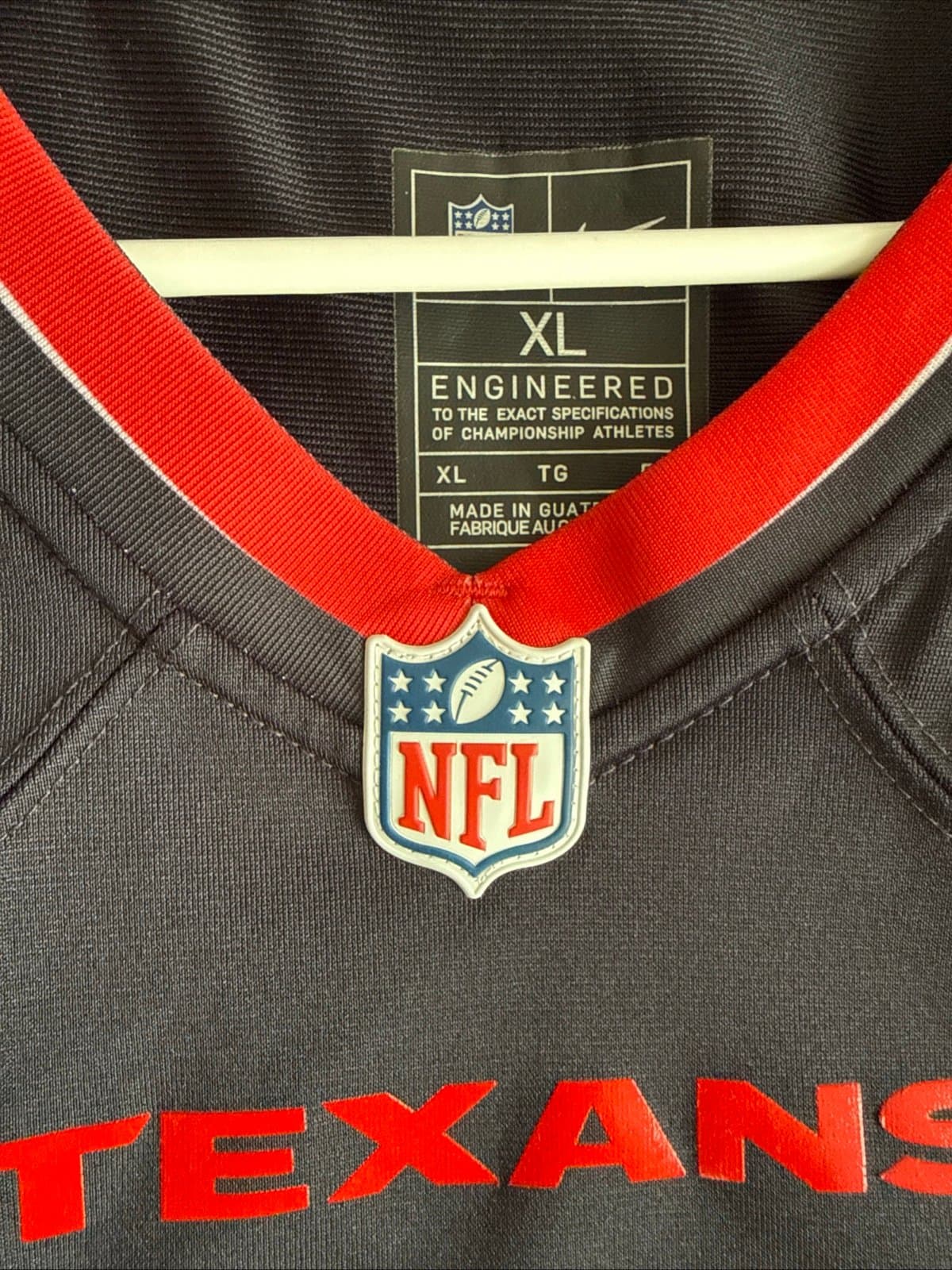 Men’s Nike CJ Stroud #7 Houston Texans NFL Football Game Home Jersey Sz XL RARE - Thumbnail 5