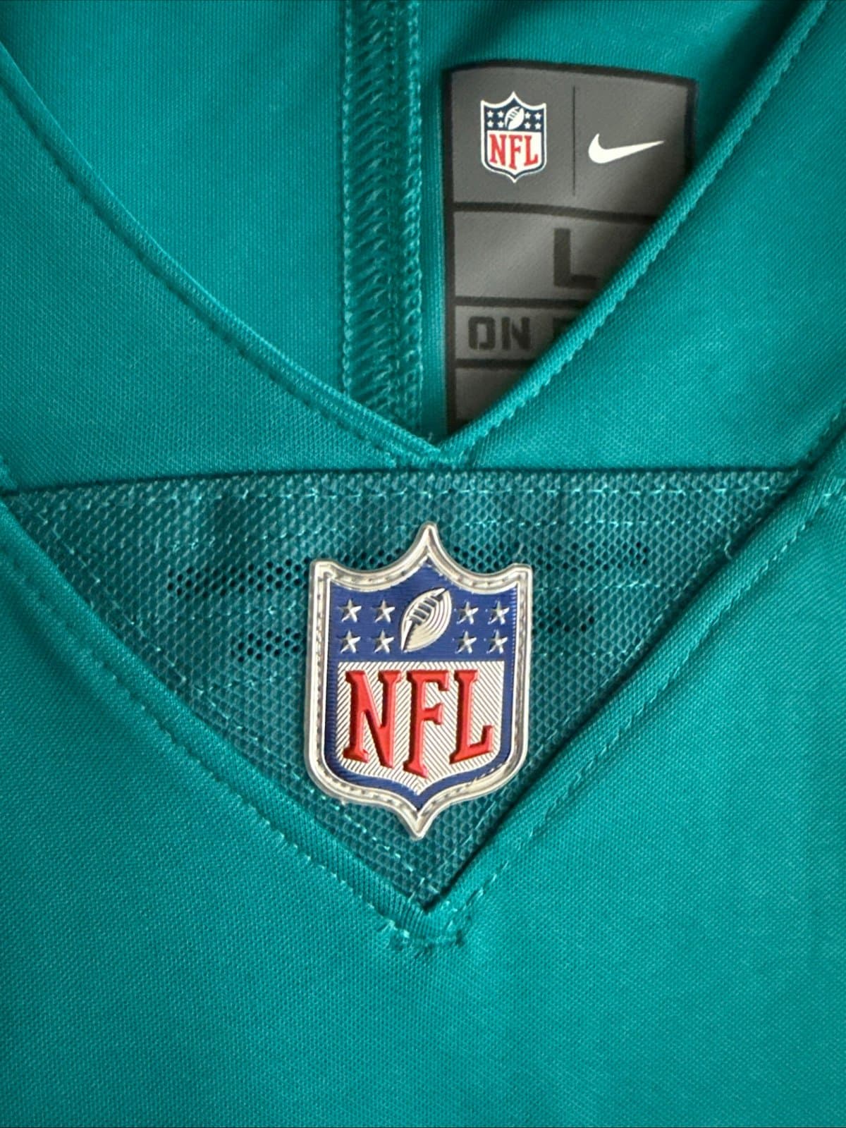 MEN’S NIKE JACKSONVILLE JAGUARS LEONARD FOURNETTE #27 VAPOR LMTD JERSEY SZ L - Thumbnail 5