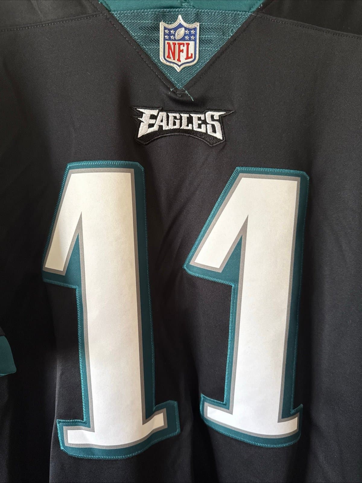Men’s Nike Carson Wentz #11 Philadelphia Eagles Vapor Limited Jersey Sz XL - NWT - Thumbnail 2
