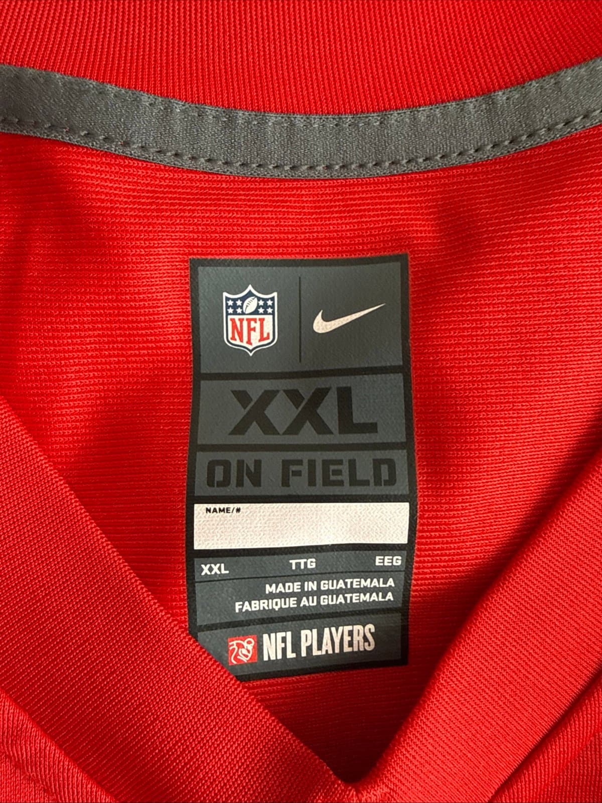 Men’s Nike Amari Cooper #89 Raiders 2017 Pro Bowl AFC Jersey Sz 2XL Red RARE - Thumbnail 4