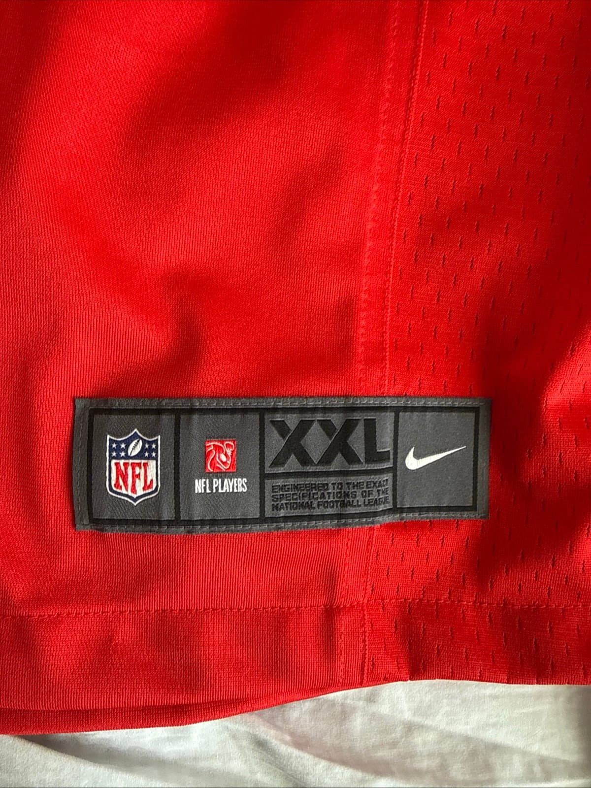 Men’s Nike Amari Cooper #89 Raiders 2017 Pro Bowl AFC Jersey Sz 2XL Red RARE - Thumbnail 3