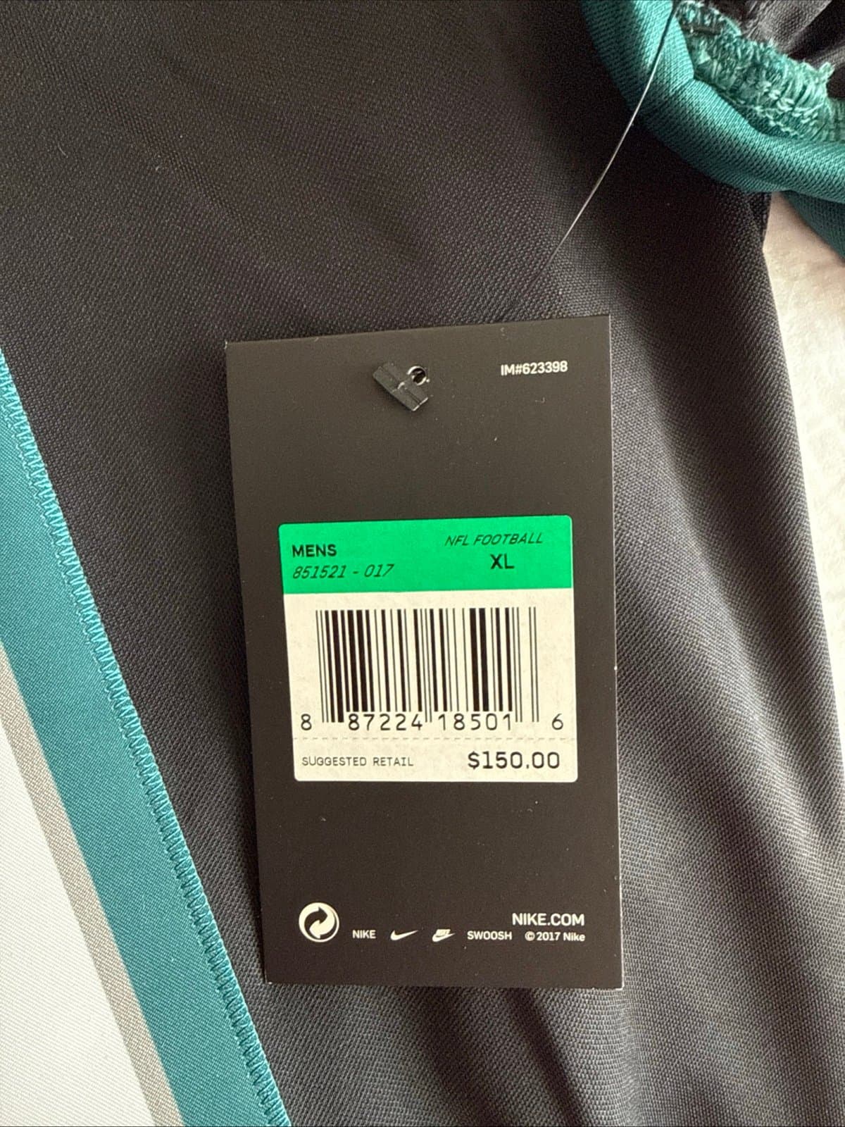 Men’s Nike Carson Wentz #11 Philadelphia Eagles Vapor Limited Jersey Sz XL - NWT - Thumbnail 6