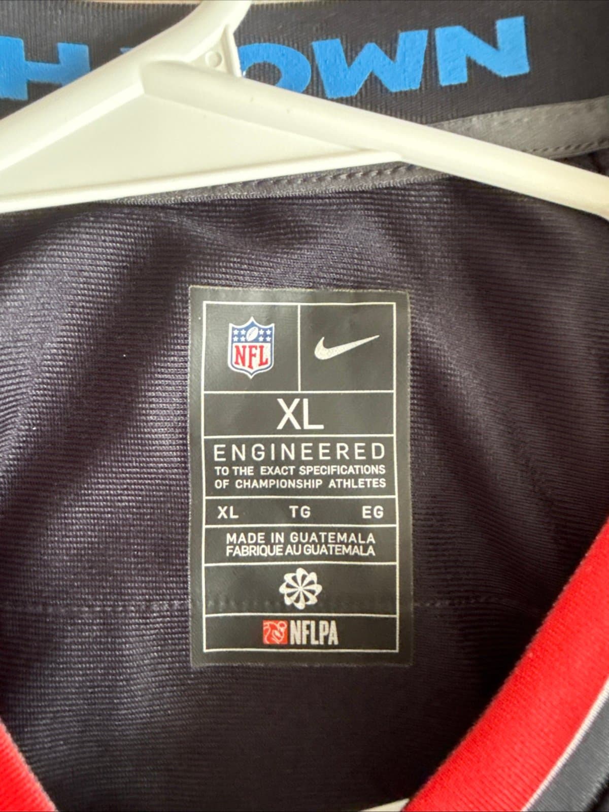 Men’s Nike CJ Stroud #7 Houston Texans NFL Football Game Home Jersey Sz XL RARE - Thumbnail 4