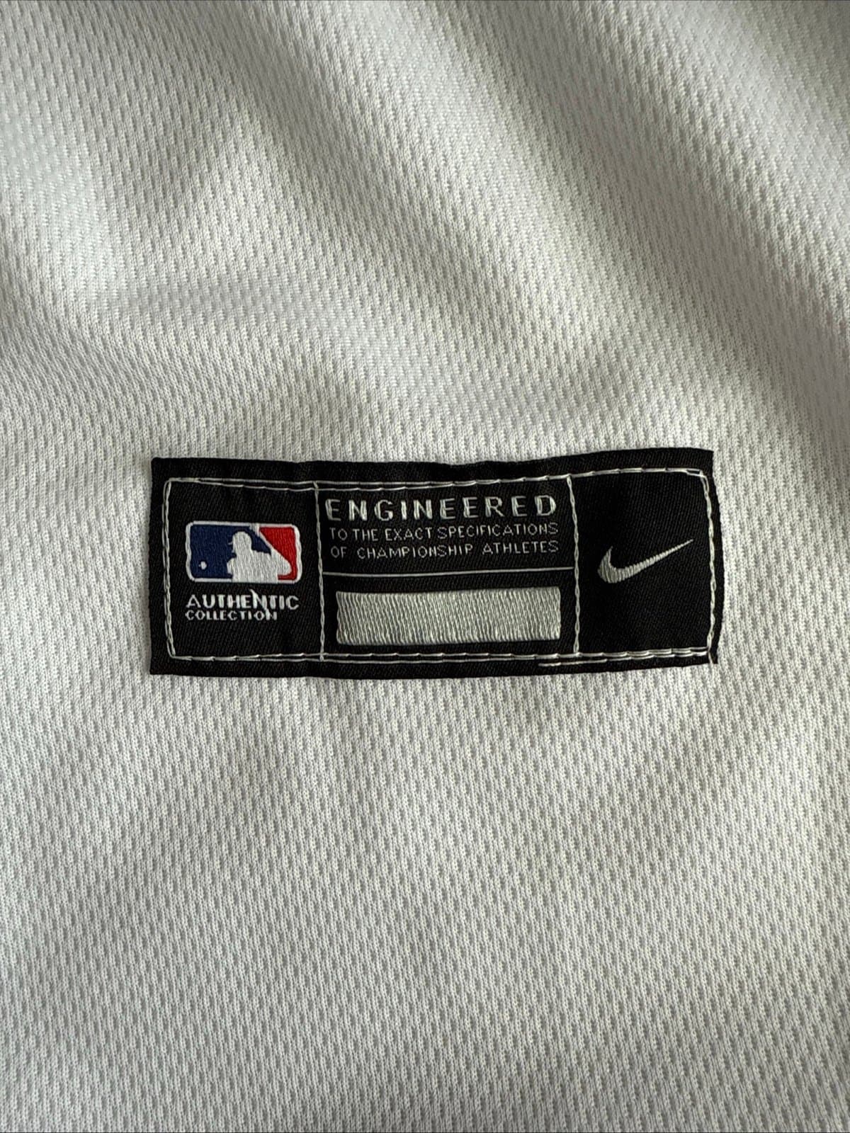 Original Nike Men's Washington Nationals Juan Soto White Home Jersey Sz 44 - Thumbnail 3