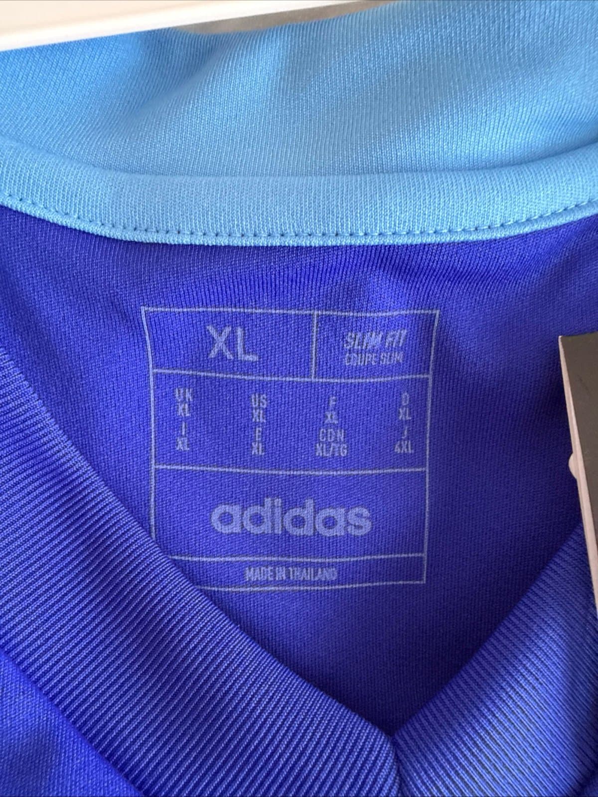 Men’s adidas Argentina National Team 2024 Champions Jersey Sz XL - Blue NWT - Thumbnail 4