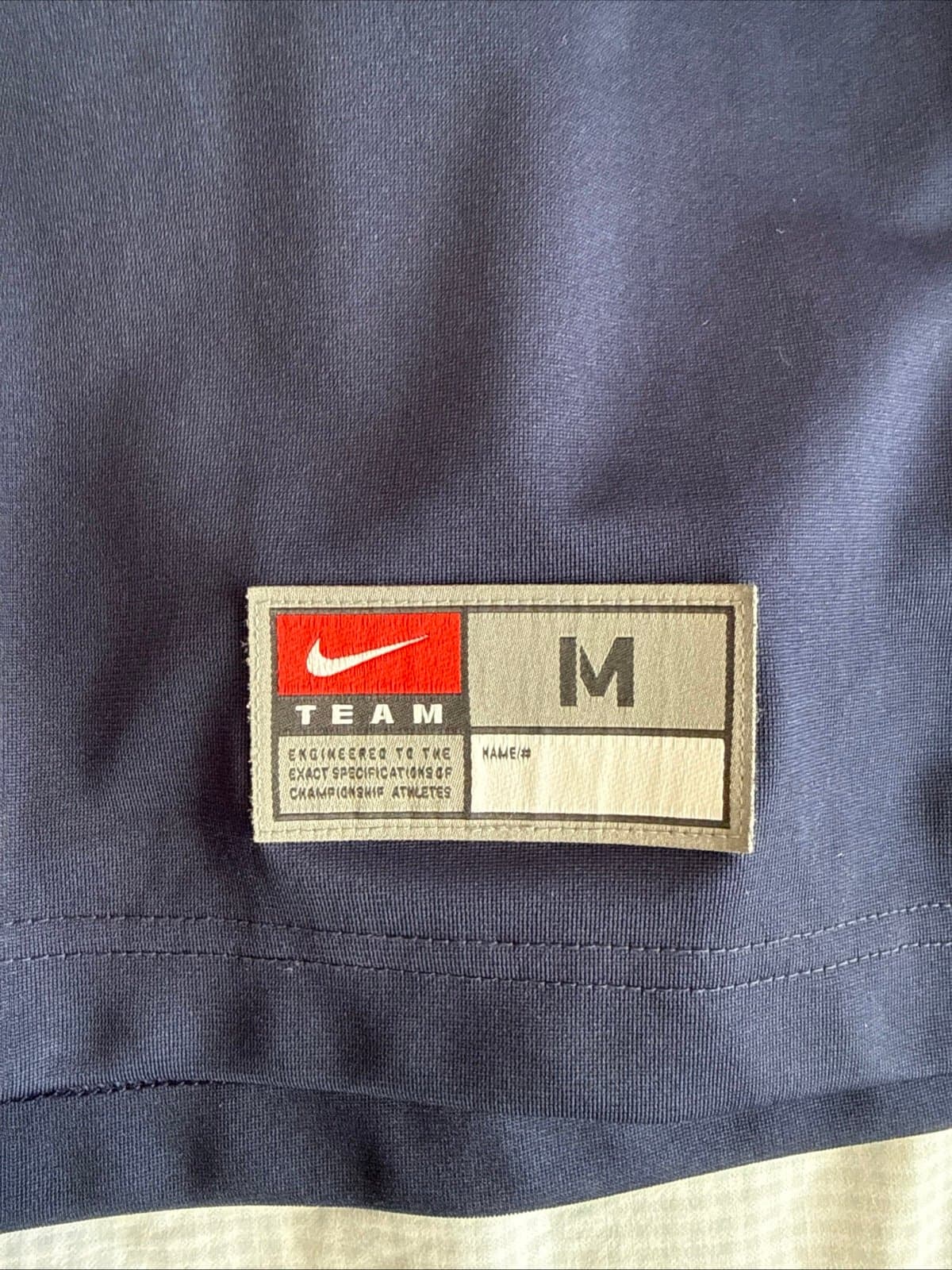 Men’s Nike Syracuse Orange #44 Football Team Jersey Men's Sz M - Blue RARE - Thumbnail 3