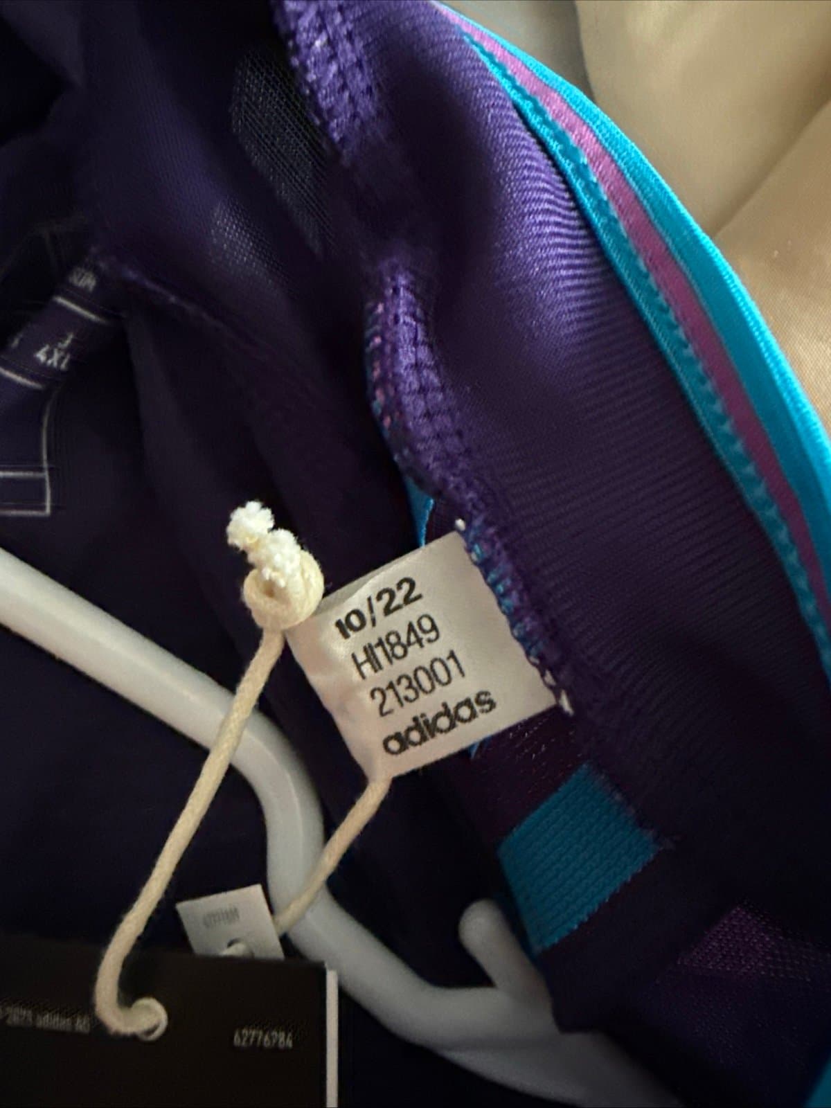 Men’s adidas Ben Bender #15 Charlotte FC 2023/24 MLS Jersey Sz XL - Purple NWT - Thumbnail 6