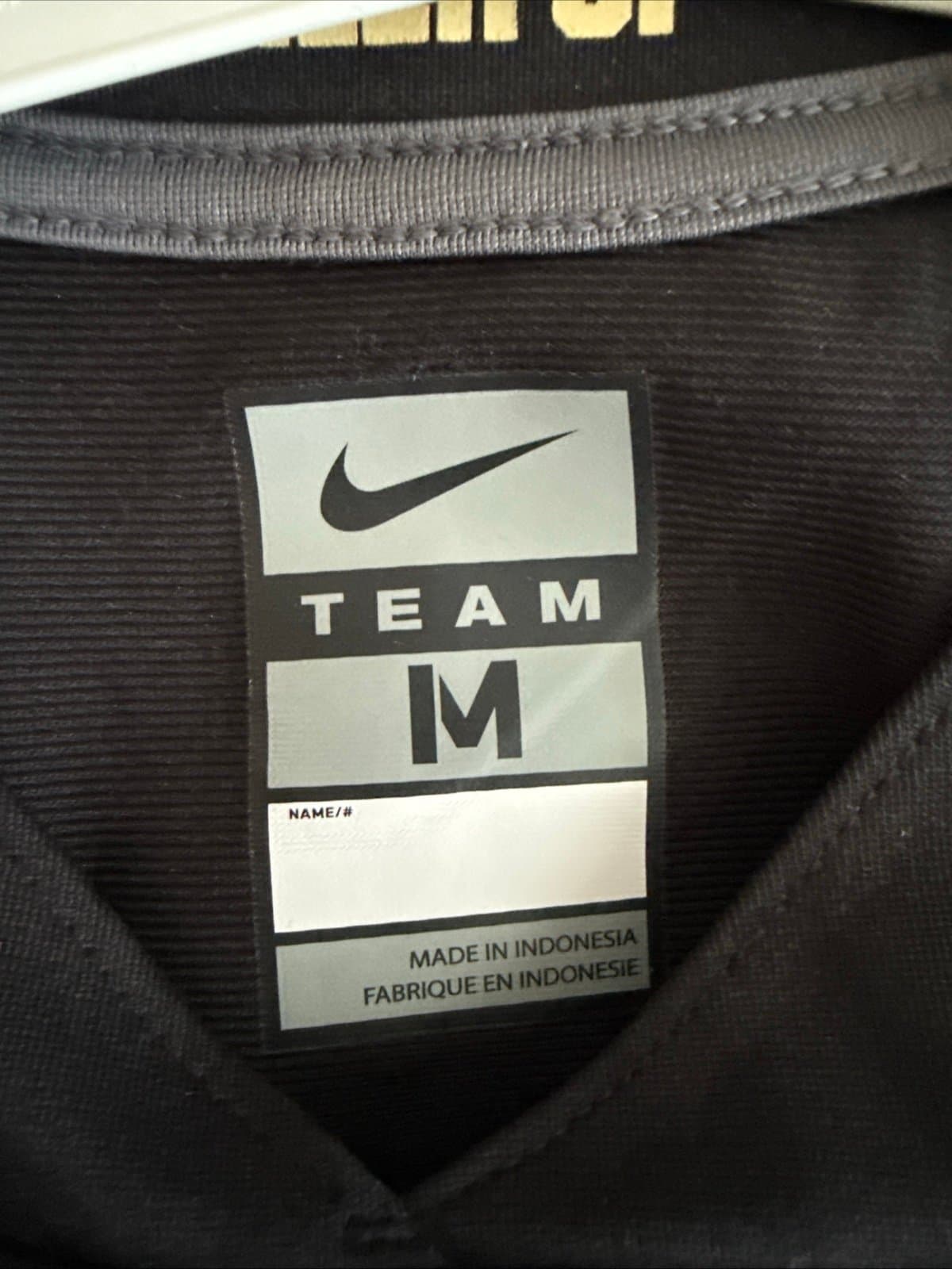 Boy’s Nike Purdue Boilermakers #1 Untouchable Football Jersey Sz Youth M - Black - Thumbnail 4