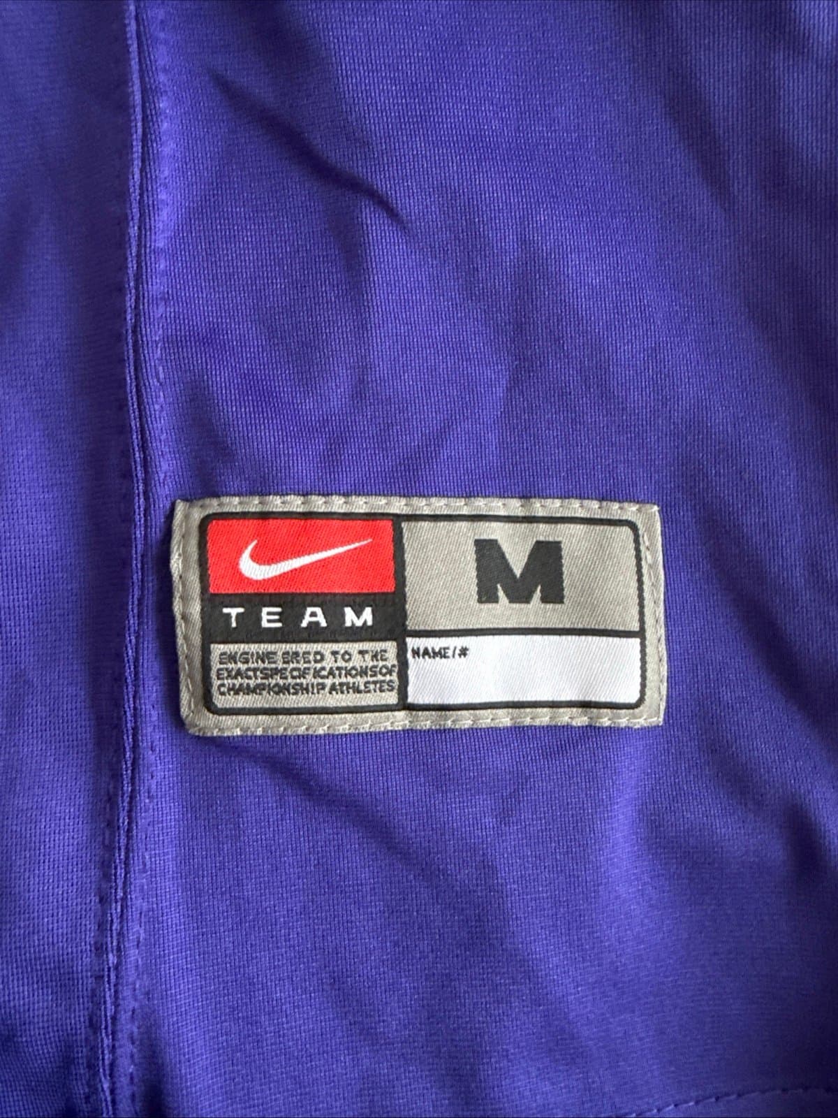 Men’s Nike Garrett Nussmeier #13 RARE LSU Tigers Football Jersey Sz M - Purple - Thumbnail 3