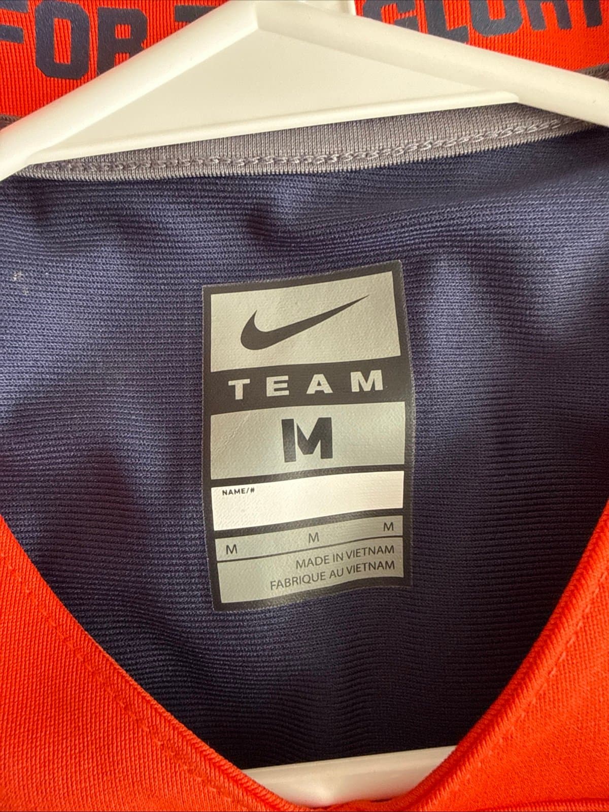 Men’s Nike Syracuse Orange #44 Football Team Jersey Men's Sz M - Blue RARE - Thumbnail 4