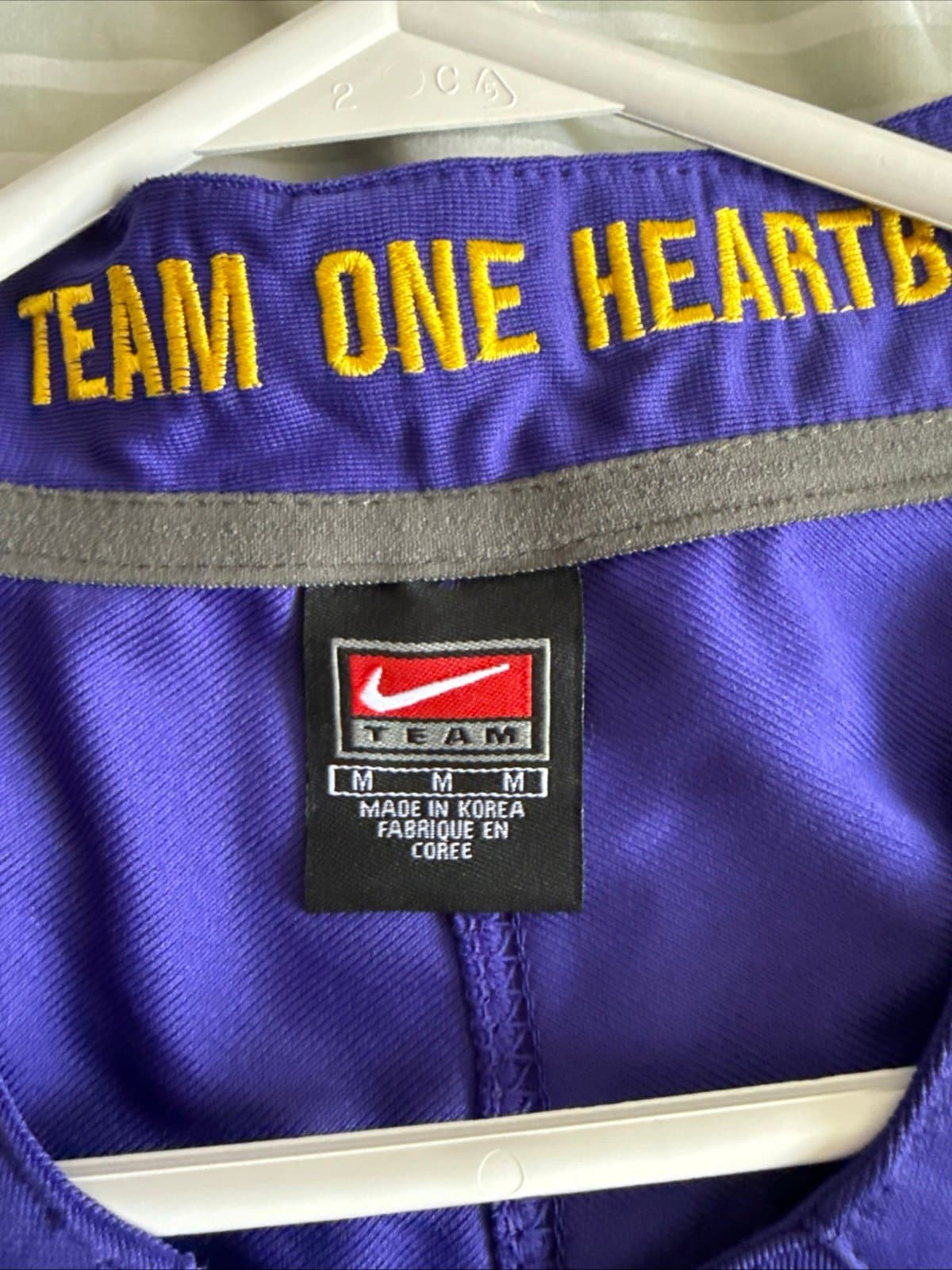 Men’s Nike Garrett Nussmeier #13 RARE LSU Tigers Football Jersey Sz M - Purple - Thumbnail 4