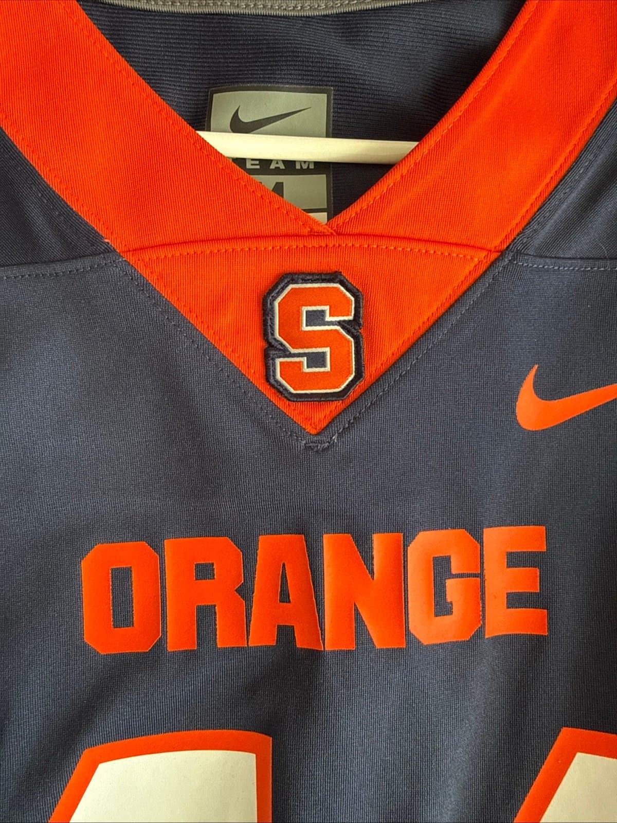 Men’s Nike Syracuse Orange #44 Football Team Jersey Men's Sz M - Blue RARE - Thumbnail 5