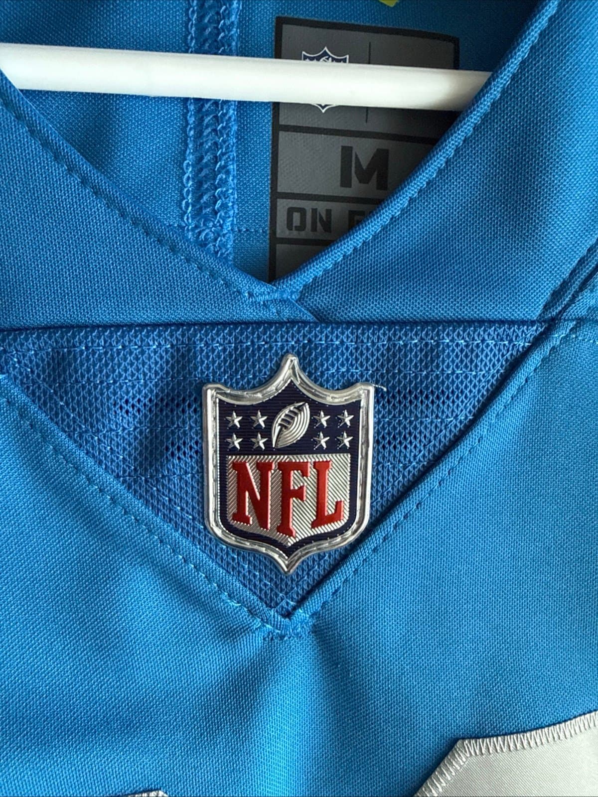 Men’s Nike Barry Sanders #20 Detroit Lions Vapor Limited NFL Jersey Sz M - Blue - Thumbnail 5
