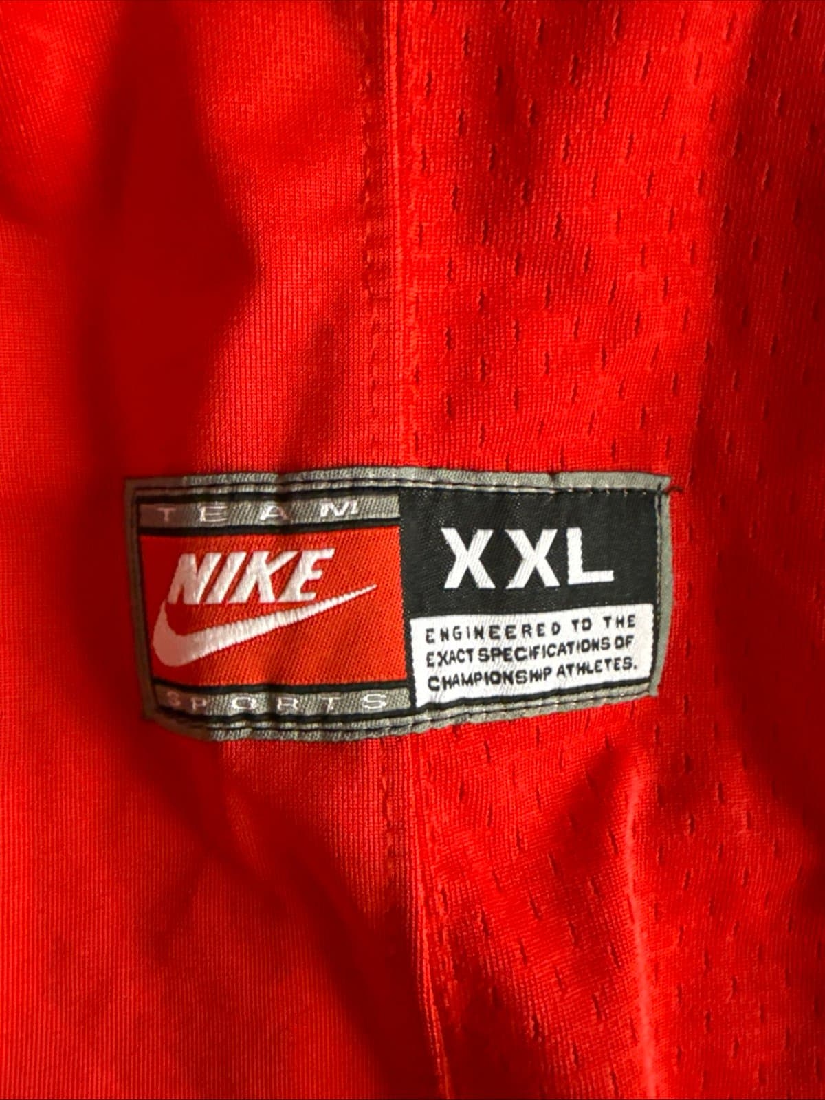 Men’s NIKE Jacob Eason #10 Georgia Bulldogs NCAA Jersey Sz 2XL - Red RARE NWT - Thumbnail 3