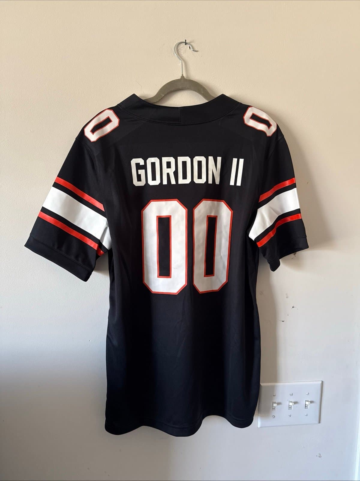 Men’s Nike Oklahoma State Cowboys Authentic Ollie Gordon II #00 Jersey Sz M - Thumbnail 6