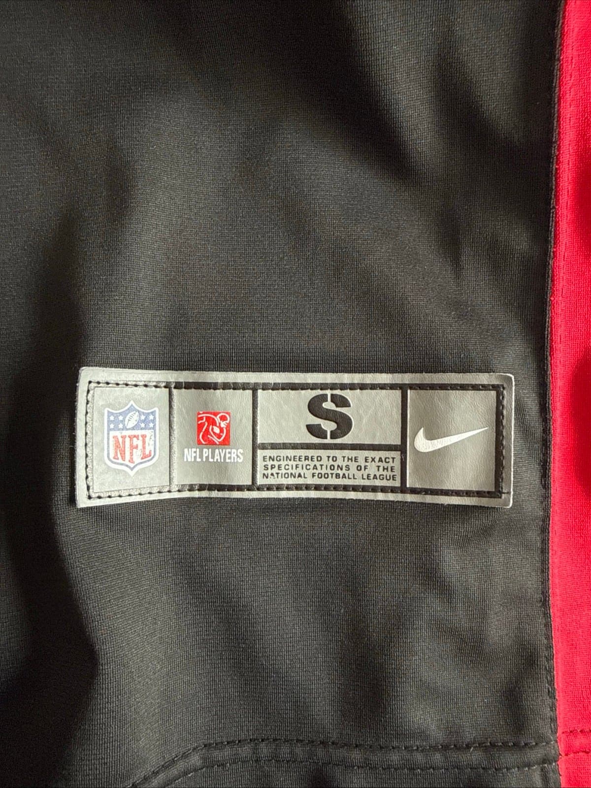 Men's Nike Eddie Goldman #99 Atlanta Falcons Team Game Jersey Sz S - Black - Thumbnail 3