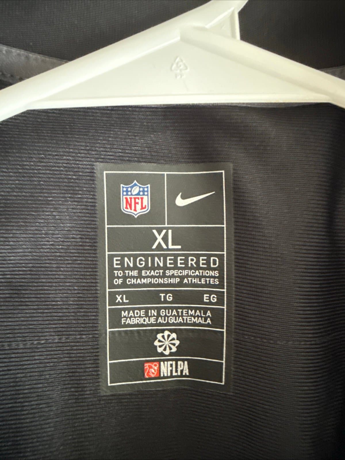 Men's Nike C.J. Stroud #7 Houston Texans Carbon Black Fashion Jersey Sz XL RARE - Thumbnail 4