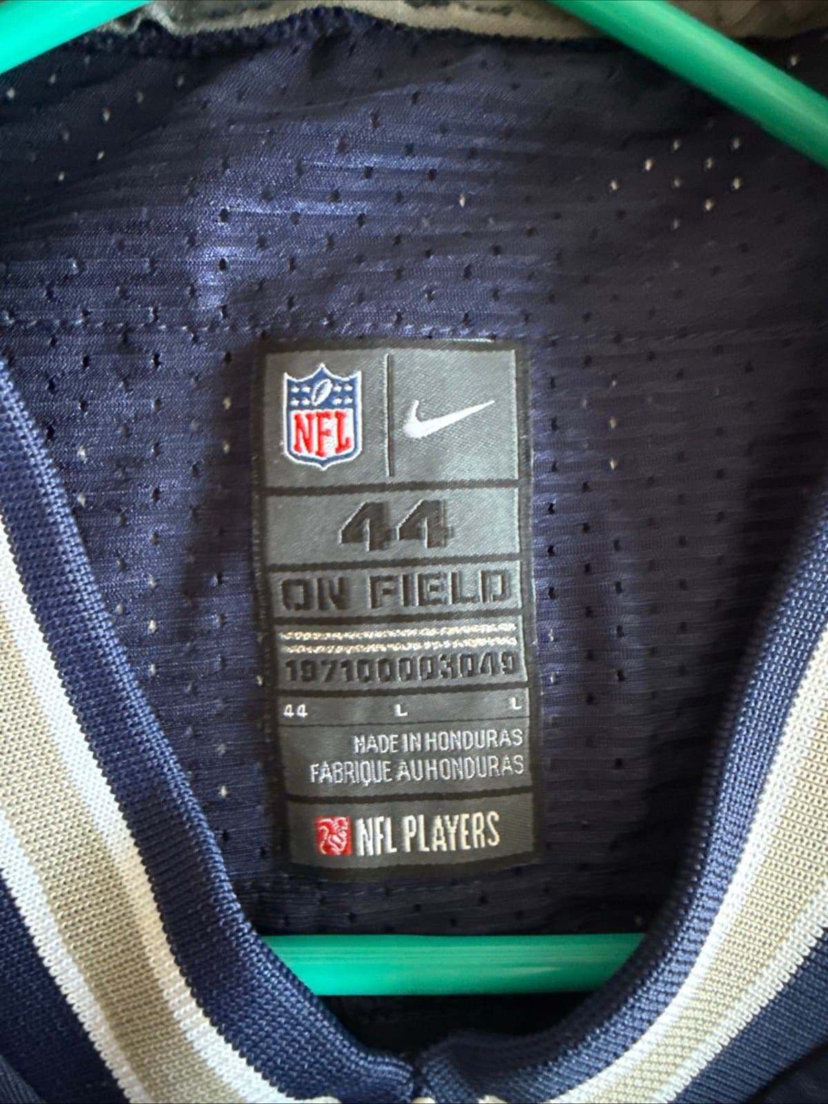 Men’s Nike DeMarcus Ware #94 Dallas Cowboys NFL Jersey Sz 44 - Blue NWT - Thumbnail 4