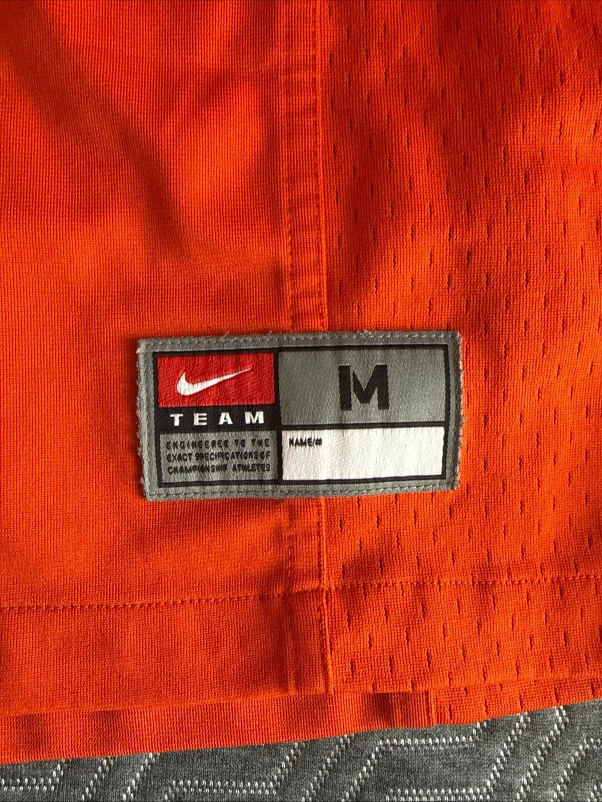 Men’s Nike Juju Preston #10 Clemson Tigers NCAA Jersey Sz M - Orange - Thumbnail 3