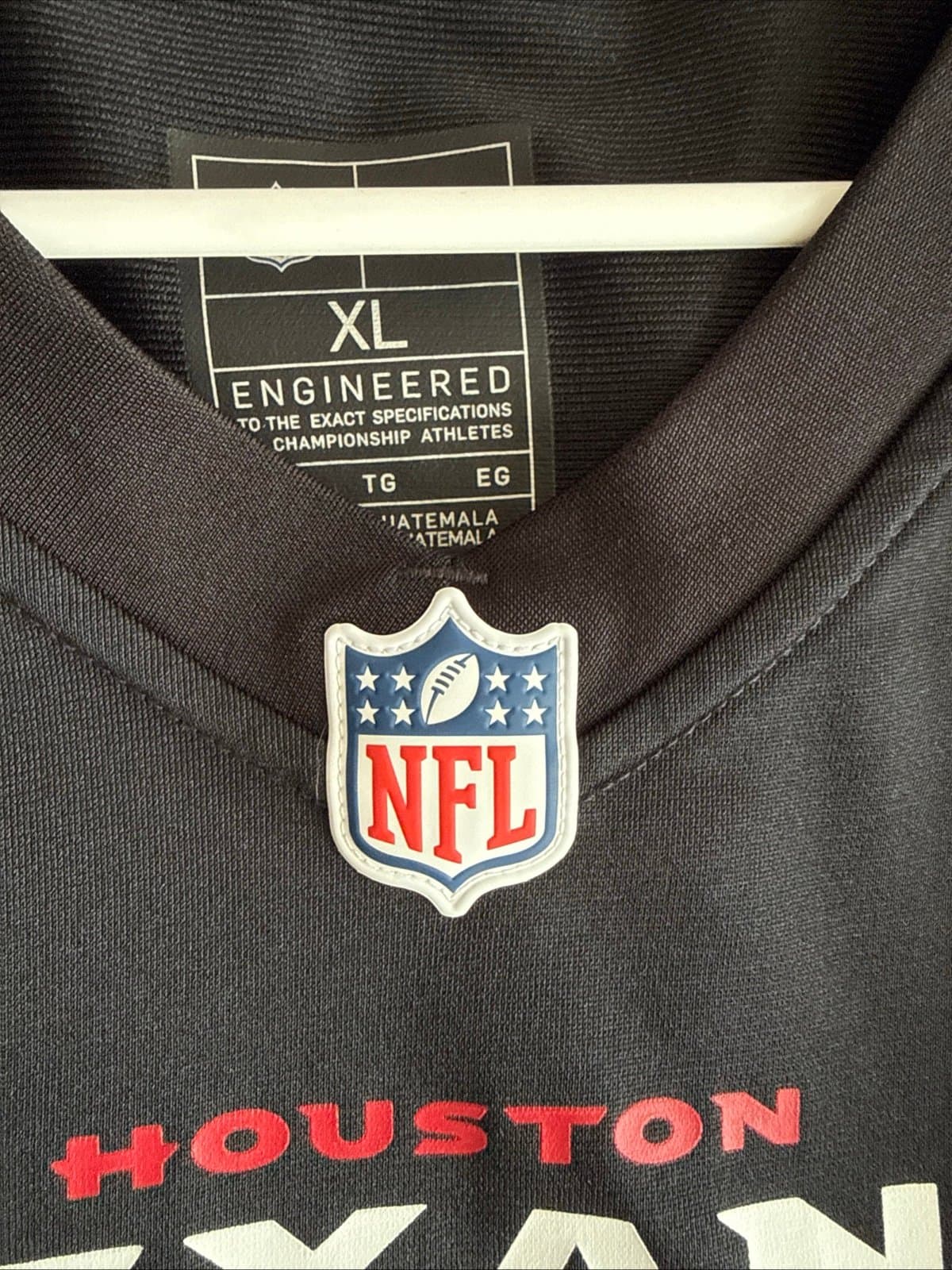 Men's Nike C.J. Stroud #7 Houston Texans Carbon Black Fashion Jersey Sz XL RARE - Thumbnail 5